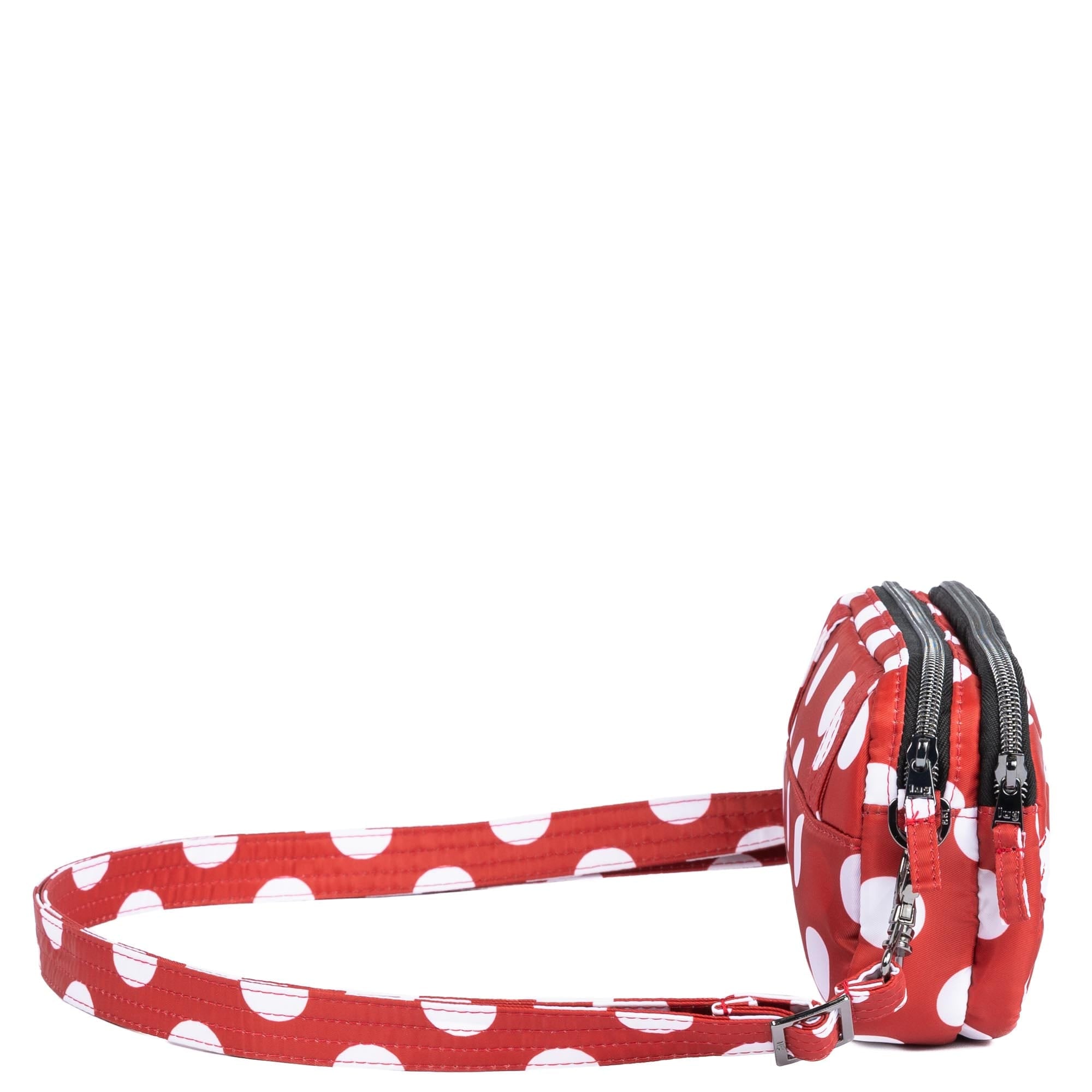 Coupe XL Plus Convertible Crossbody Bag - CRIMSON LARGE DOT - 24556_CoupeXLPlus_CrimsonLGDot_Angle_03