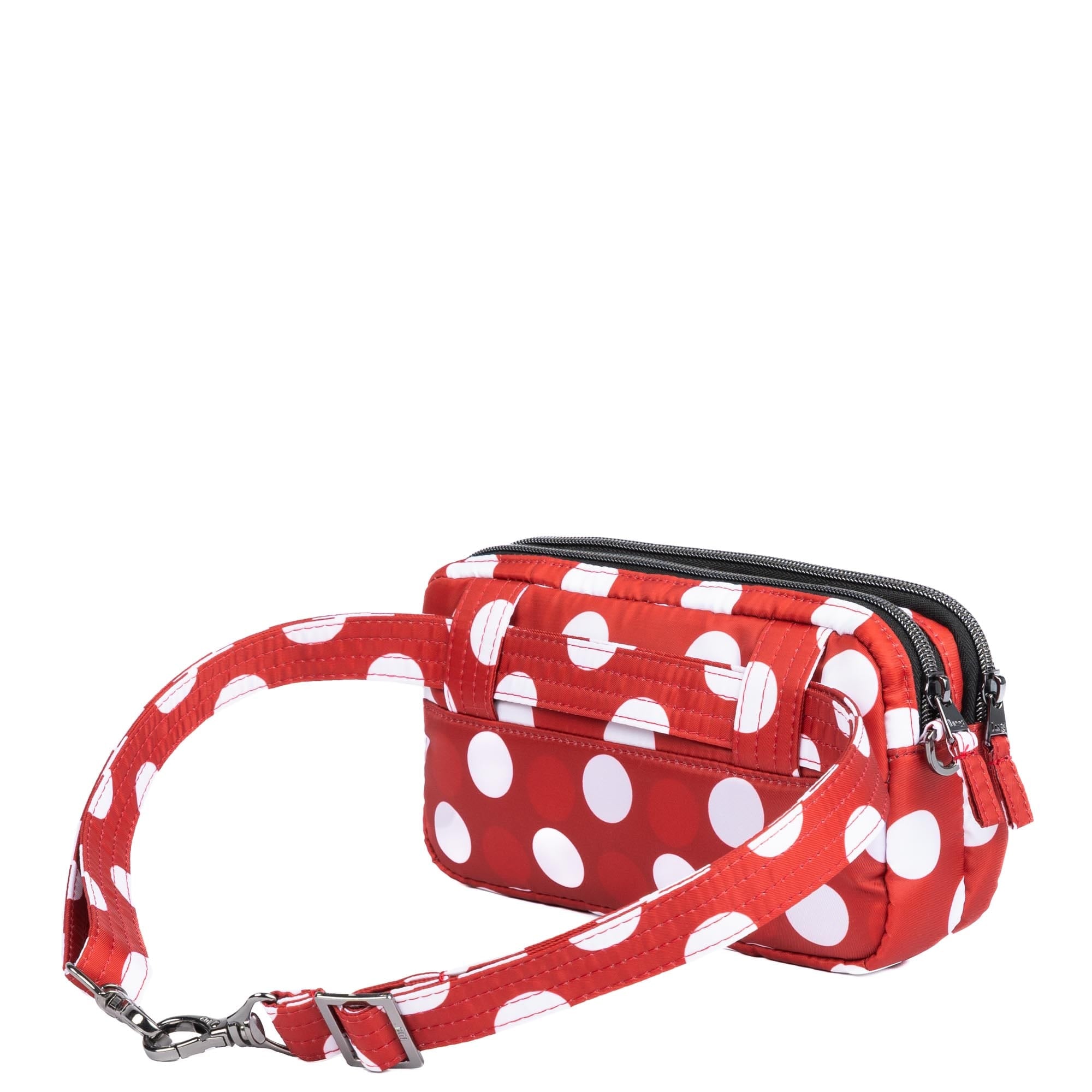 Coupe XL Plus Convertible Crossbody Bag - CRIMSON LARGE DOT - 24556_CoupeXLPlus_CrimsonLGDot_Angle_04
