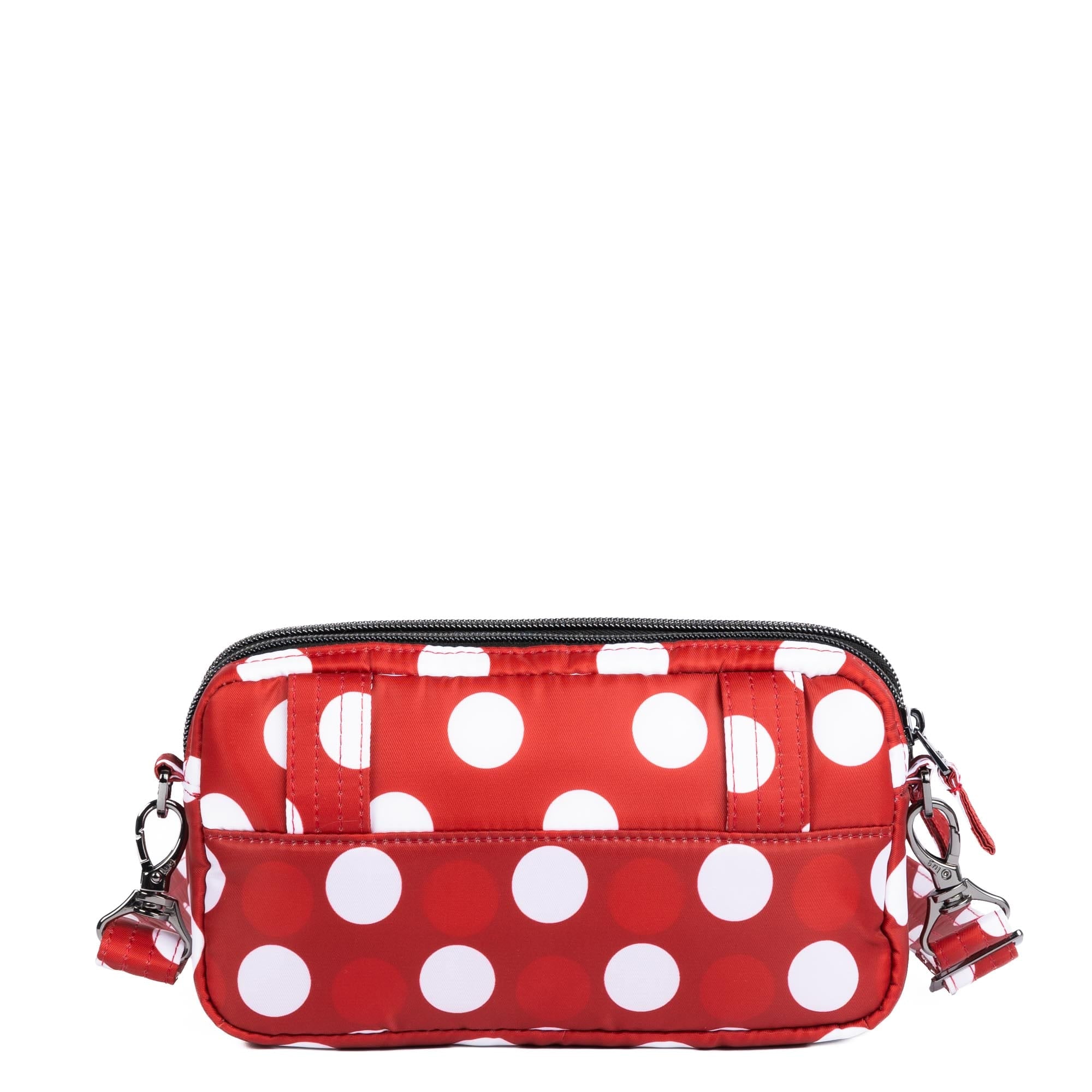 Coupe XL Plus Convertible Crossbody Bag - CRIMSON LARGE DOT - 24556_CoupeXLPlus_CrimsonLGDot_Angle_05