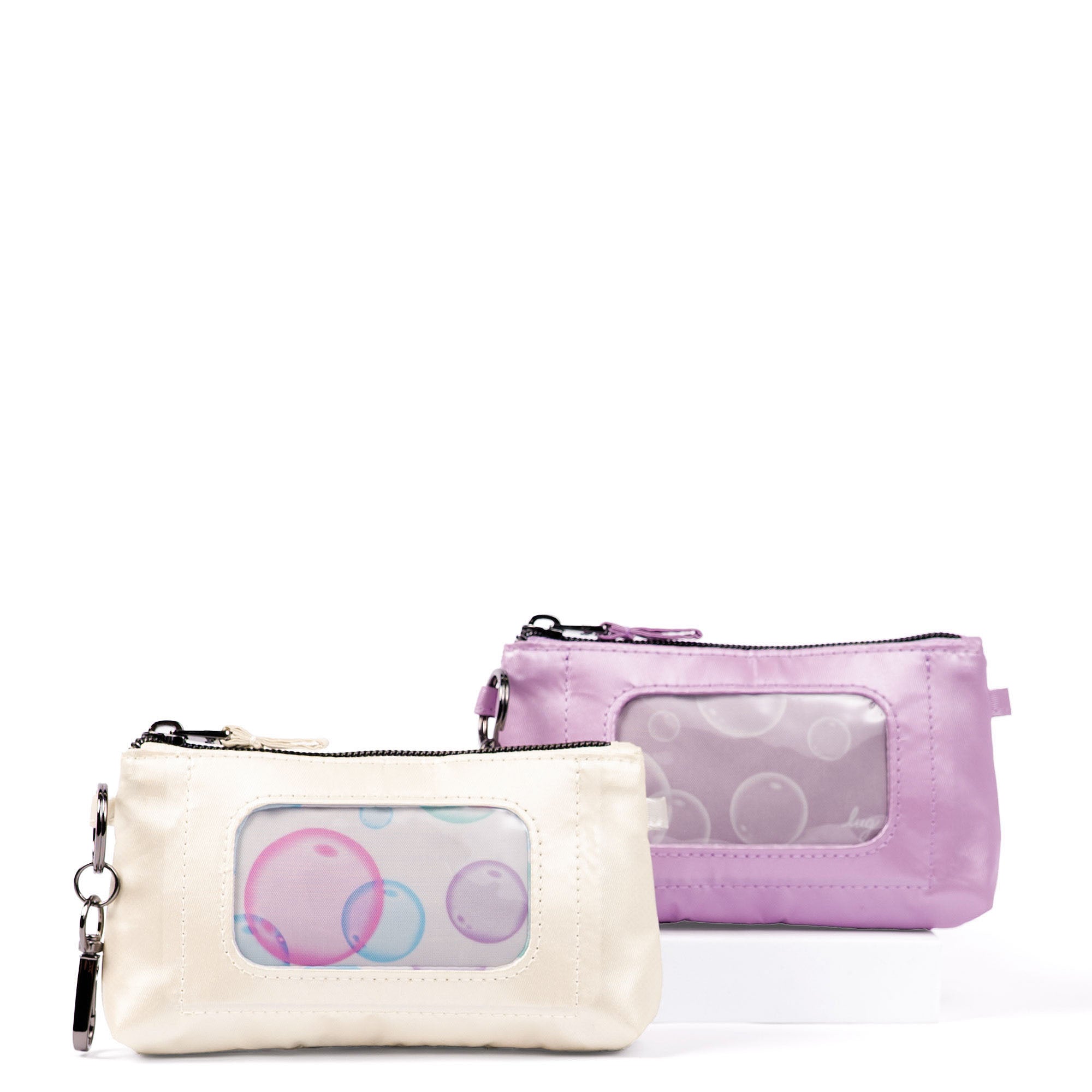 Metro XL Pouch - 2pc Set - METALLIC BUBBLE PURPLE METALLIC BUBBLE CLOUD - 24558_MetroXL2pc_MetallicBubblePurpleCloud_Angle_02_sy6w78