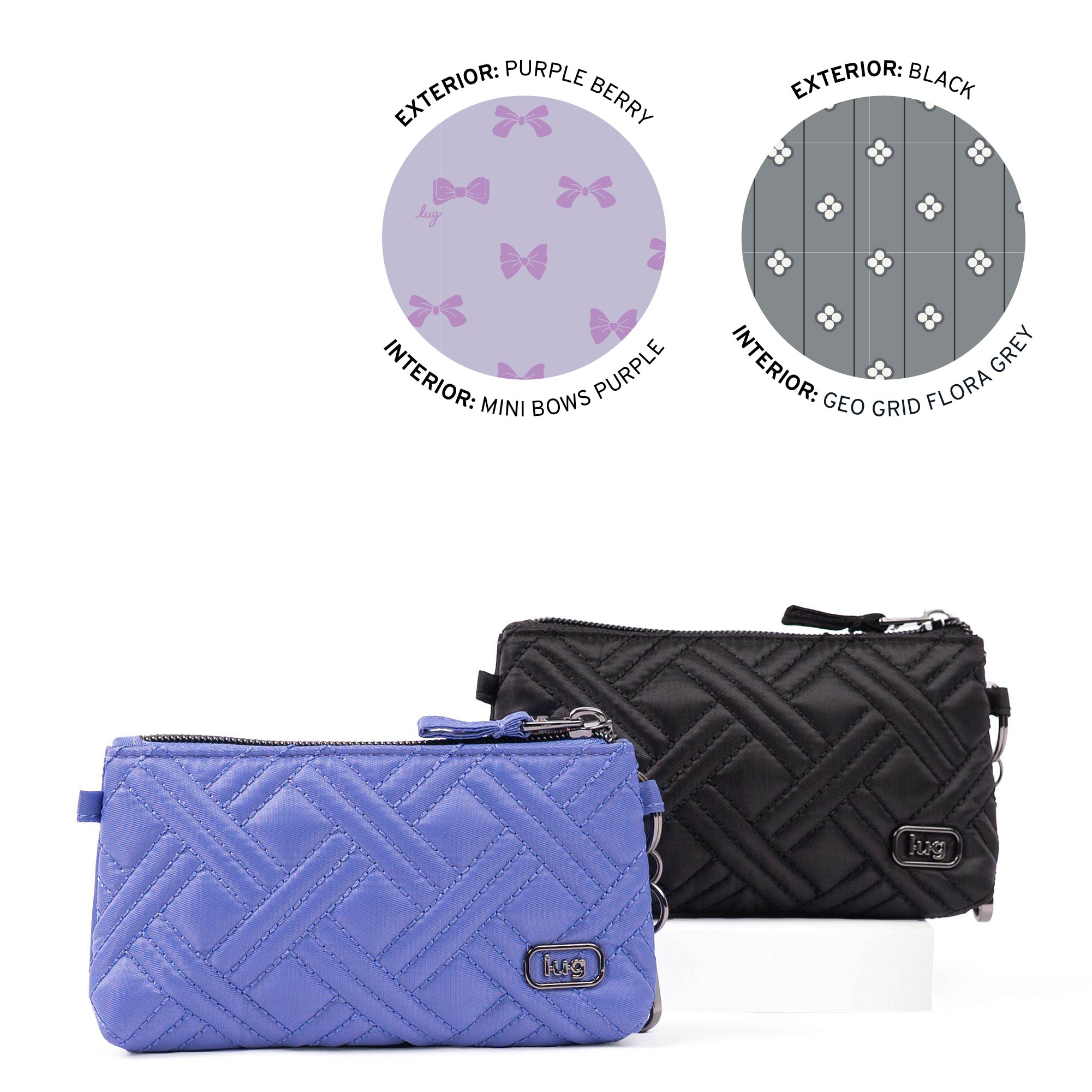 Metro XL Pouch - 2pc Set - BLACK PURPLE BERRY - 24562_MetroXL2pc_BlackPurpleBerry_Angle_01