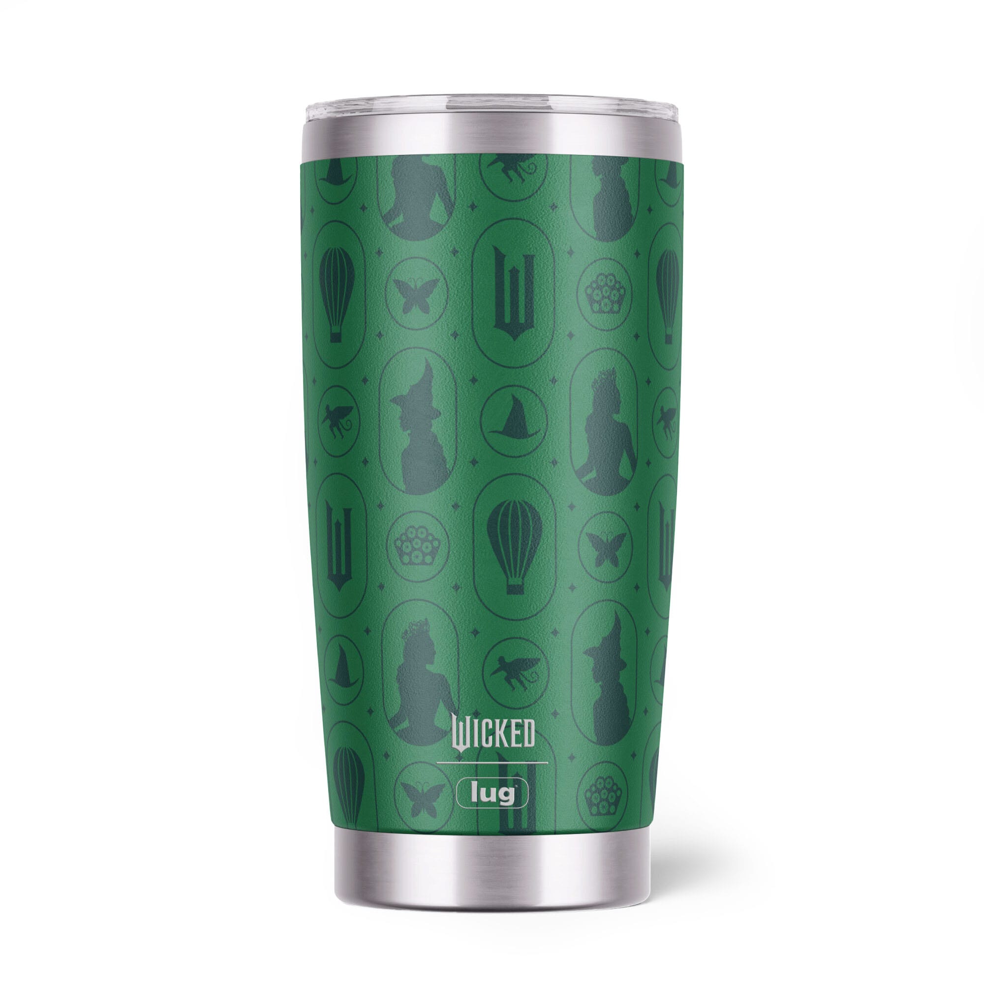 Wicked x Lug Guzzle Tumbler - WICKED GREEN - 24702_Wicked_Guzzle_WickedGreen_Angle_01