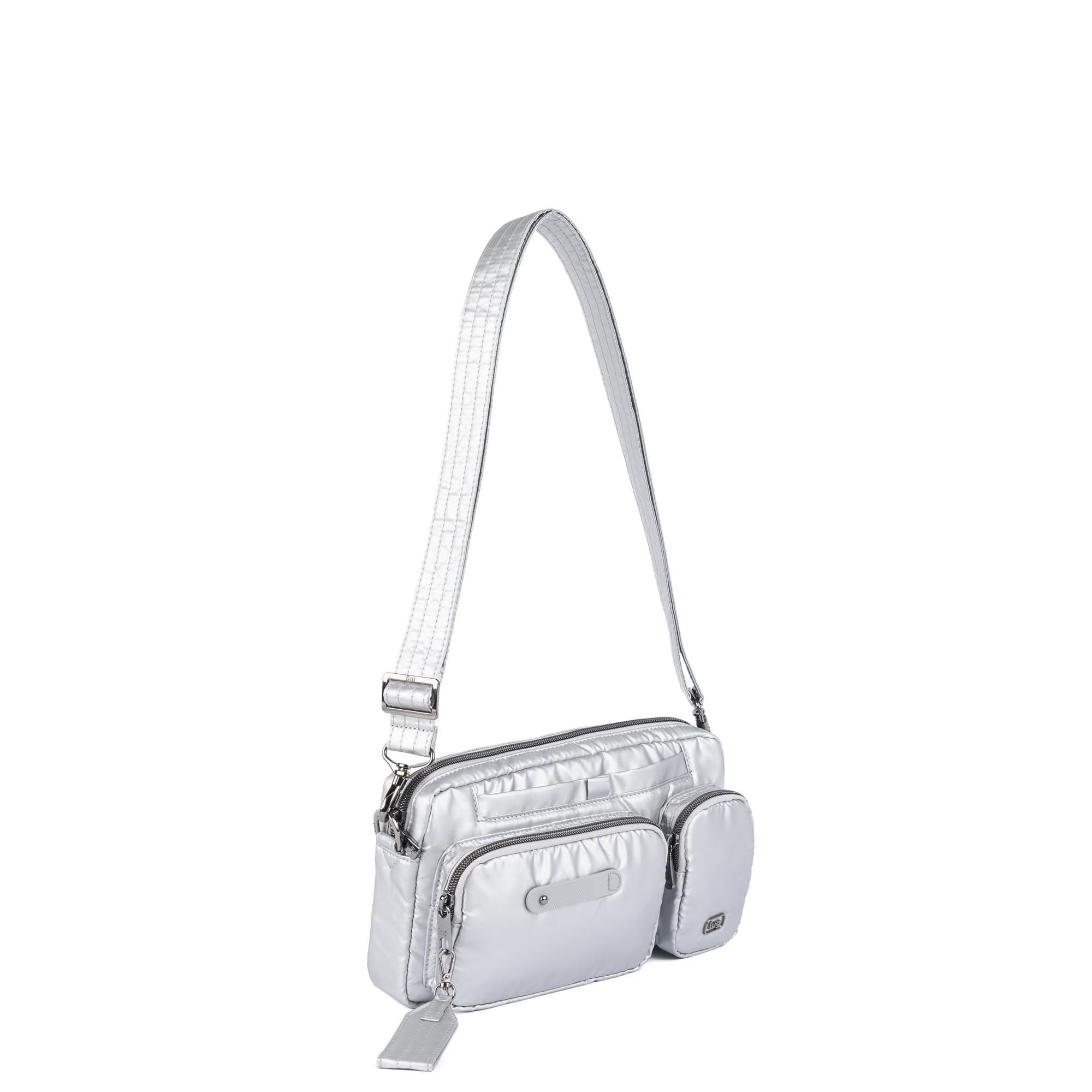 Switcheroo Crossbody Bag - METALLIC SILVER - 24728_Switcheroo_MetallicSilver_Angle_02