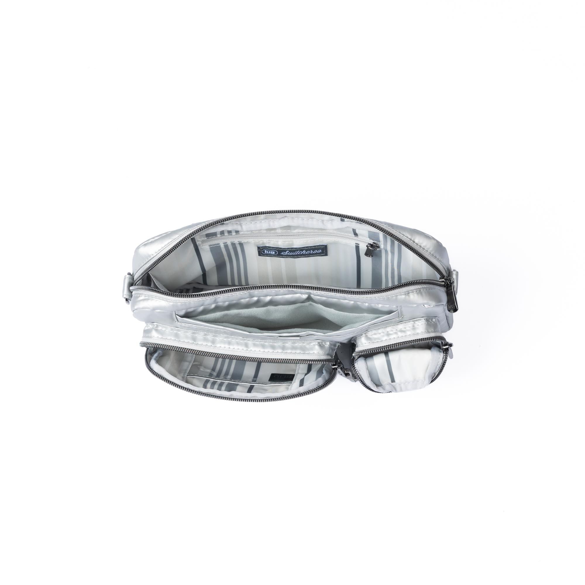 Switcheroo Crossbody Bag - METALLIC SILVER - 24728_Switcheroo_MetallicSilver_Angle_06