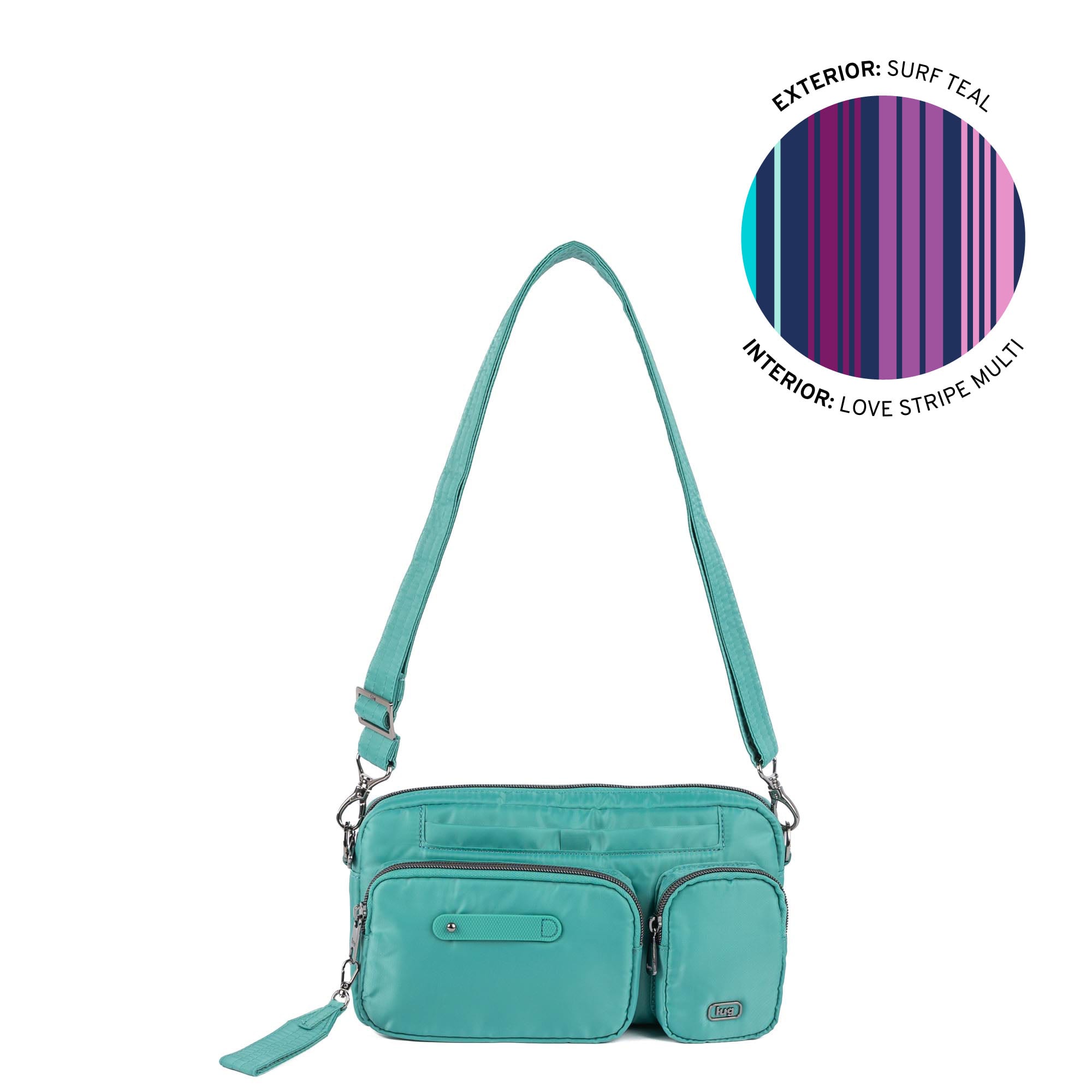 Switcheroo Crossbody Bag - SURF TEAL - 24730_Switcheroo_SurfTeal_Angle_01