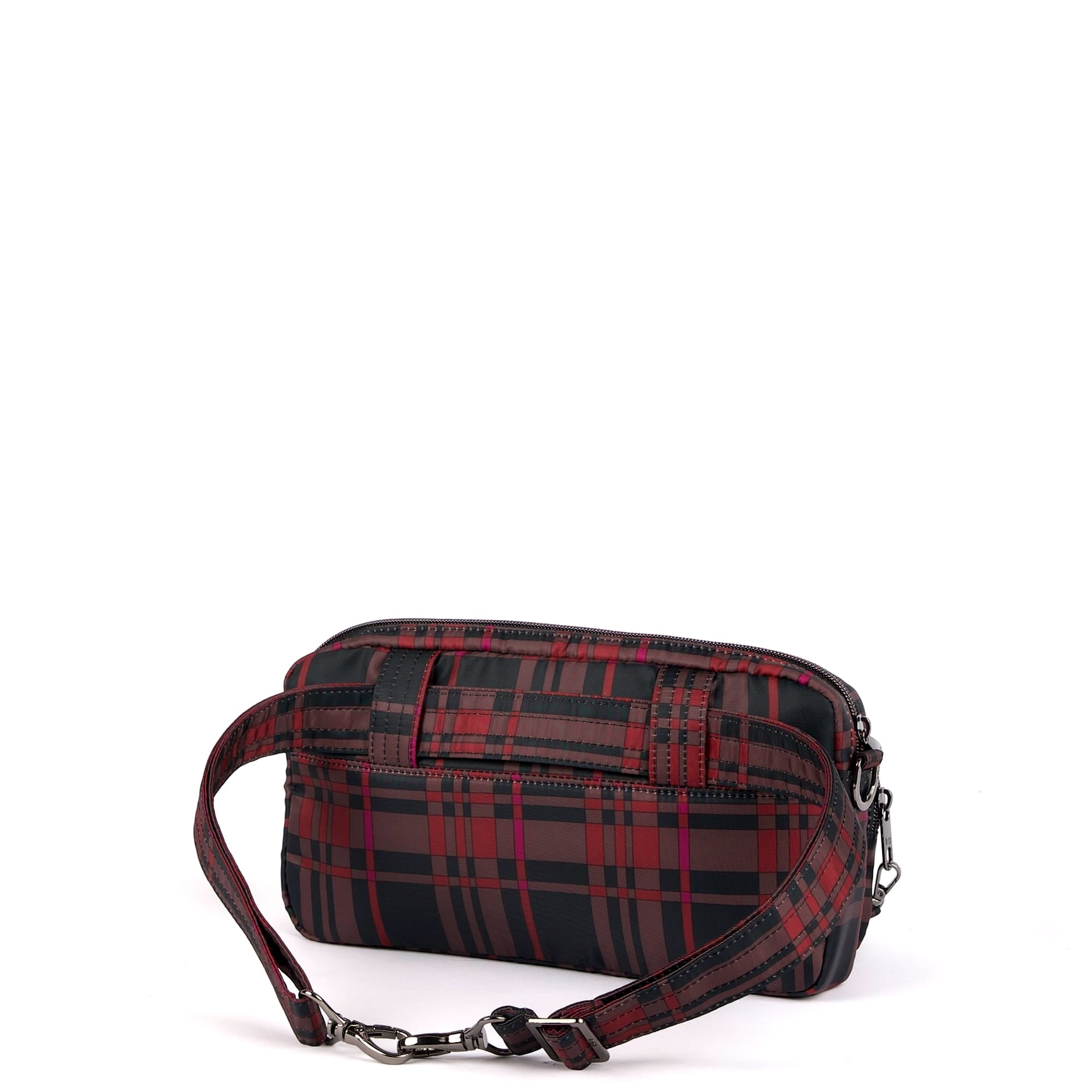 Switcheroo Crossbody Bag - BLACK & BERRY PLAID - 24732_Switcheroo_Black-Berry-Plaid_05
