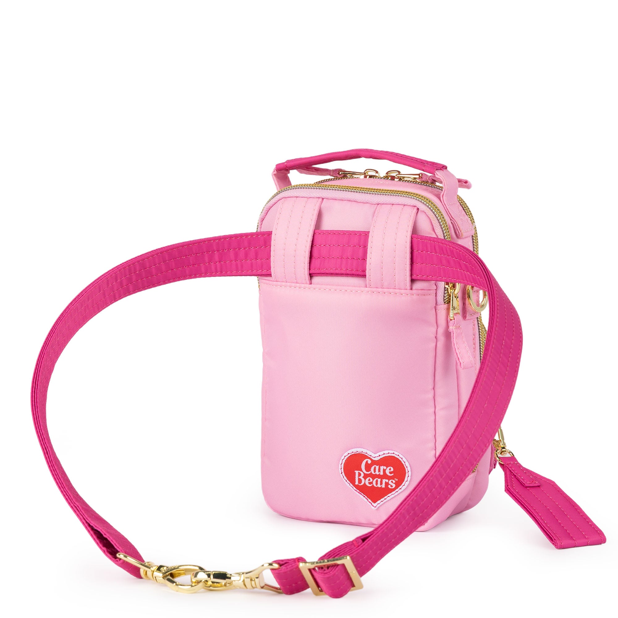 Care Bears x Lug Skeeter Mini Bridge Crossbody Bag - CHEER BEAR - 24735_CareBears_SkeeterMiniBridge_CheerBear_Angle_04