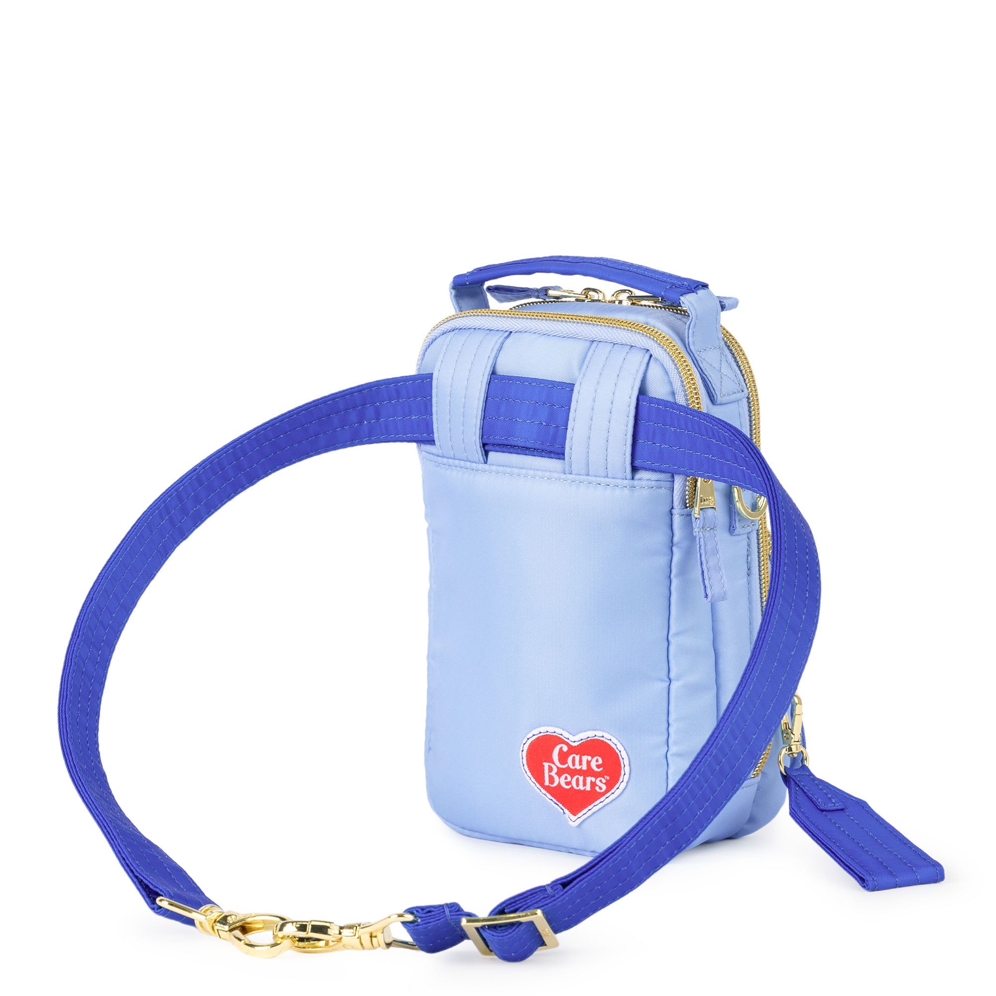 Care Bears x Lug Skeeter Mini Bridge Crossbody Bag - GRUMPY BEAR - 24736_CareBears_SkeeterMiniBridge_GrumpyBear_Angle_04