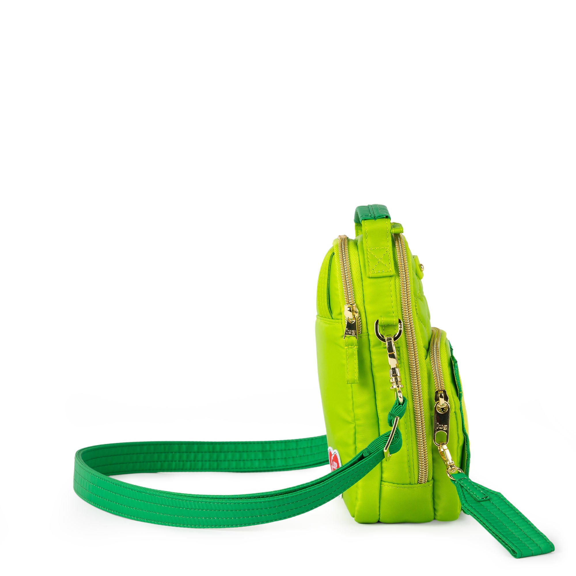 Care Bears x Lug Skeeter Mini Bridge Crossbody Bag - GOOD LUCK BEAR - 24737_CareBears_SkeeterMiniBridge_GoodLuckBear_Angle_03