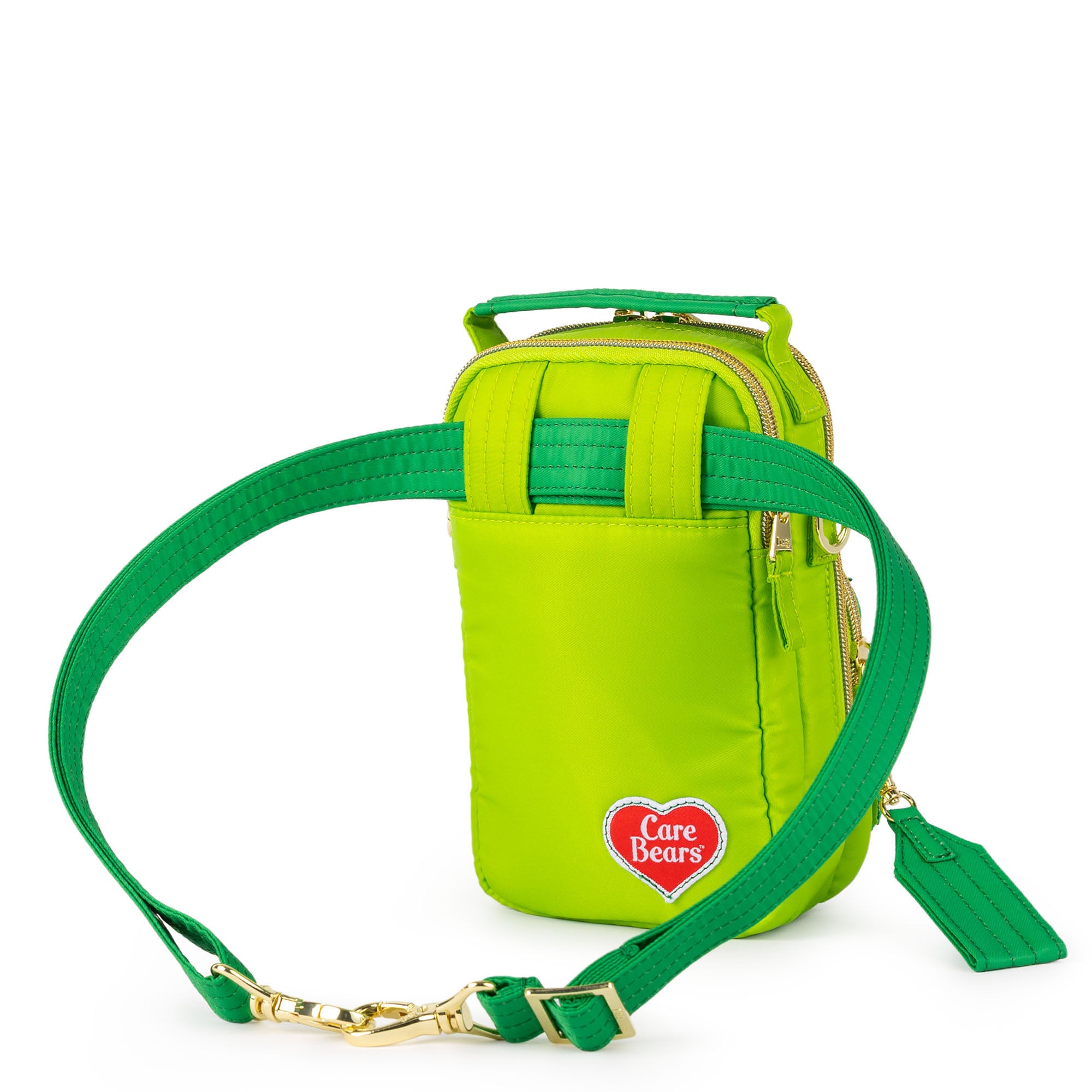 Care Bears x Lug Skeeter Mini Bridge Crossbody Bag - GOOD LUCK BEAR - 24737_CareBears_SkeeterMiniBridge_GoodLuckBear_Angle_04