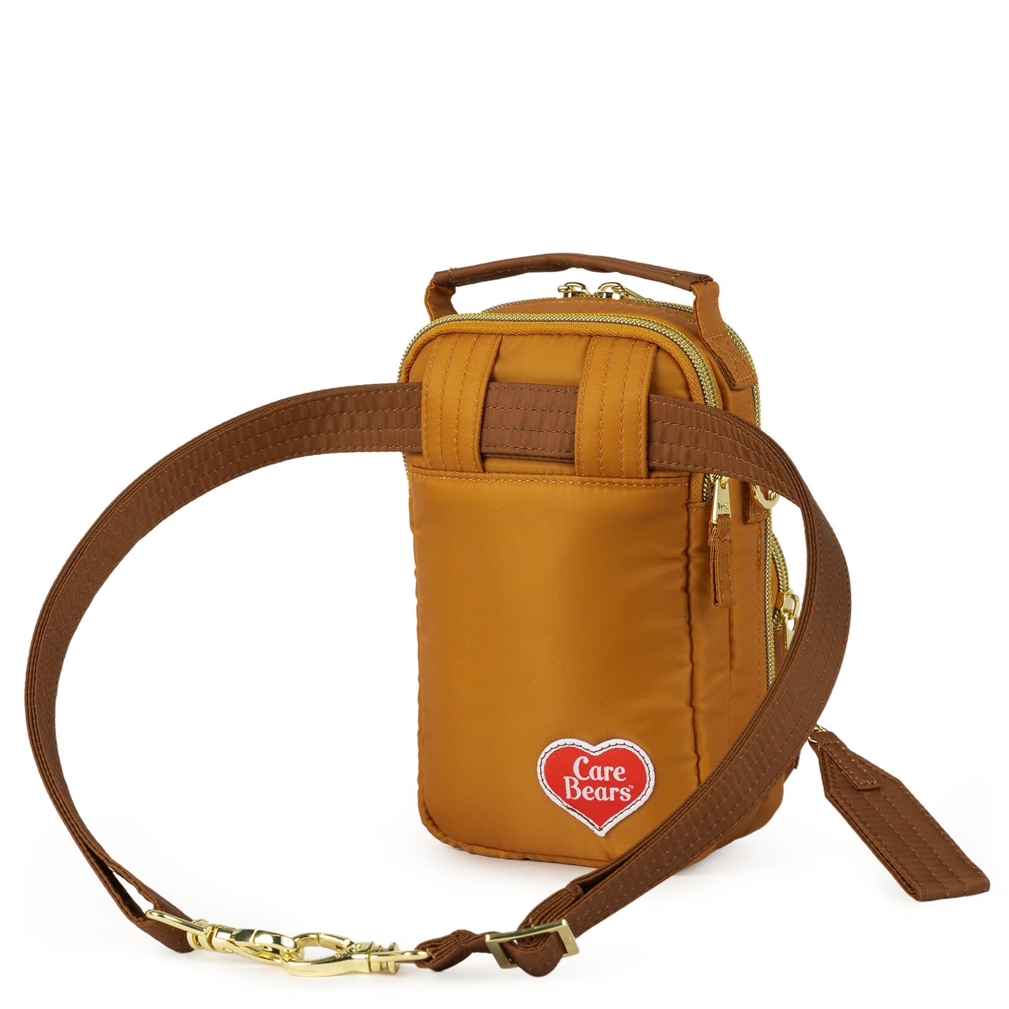 Care Bears x Lug Skeeter Mini Bridge Crossbody Bag - TENDERHEART BEAR - 24738_CareBears_SkeeterMiniBridge_TenderHeartBear_Angle_04