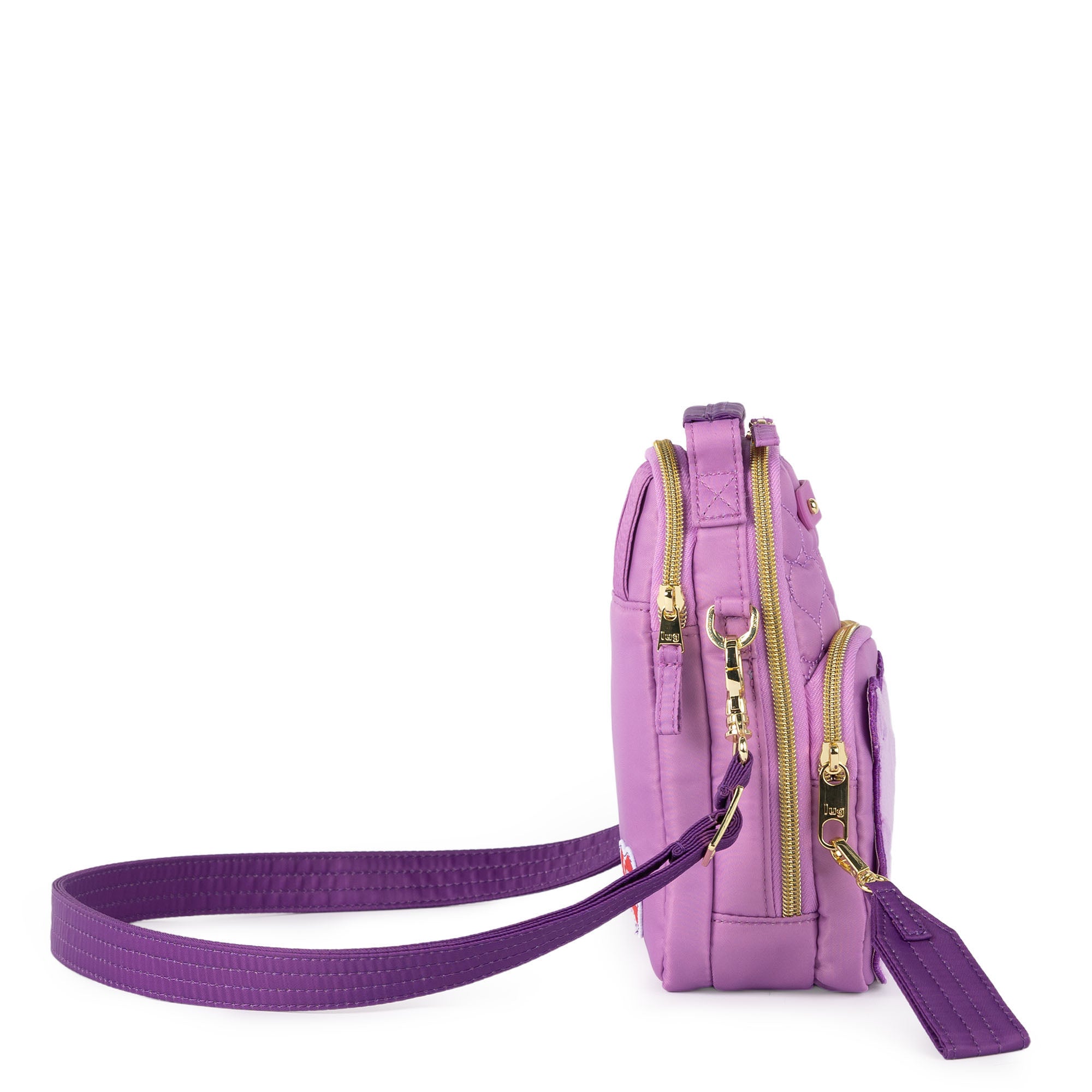 Care Bears x Lug Skeeter Mini Bridge Crossbody Bag - SHARE BEAR - 24739_CareBears_SkeeterMiniBridge_ShareBear_Angle_03