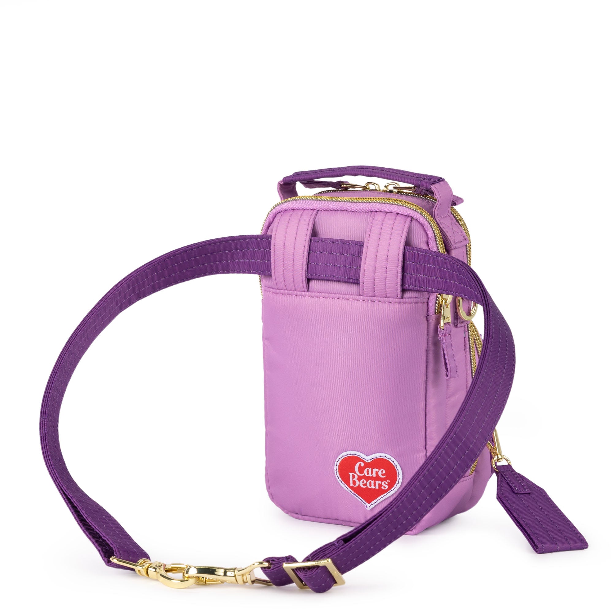 Care Bears x Lug Skeeter Mini Bridge Crossbody Bag - SHARE BEAR - 24739_CareBears_SkeeterMiniBridge_ShareBear_Angle_04