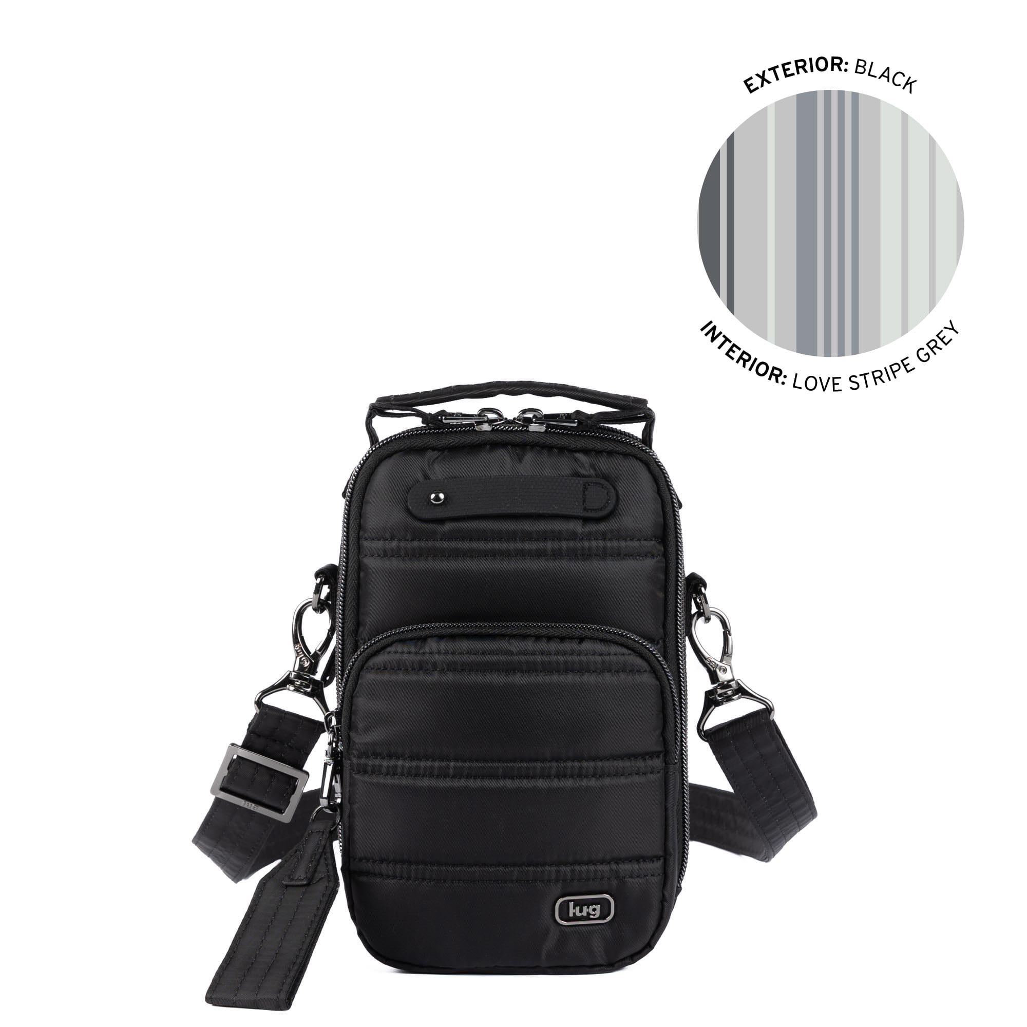 Skeeter Mini Bridge Crossbody Bag with Puller - BLACK - 24740_SkeeterMiniBridge_Black_Angle_01