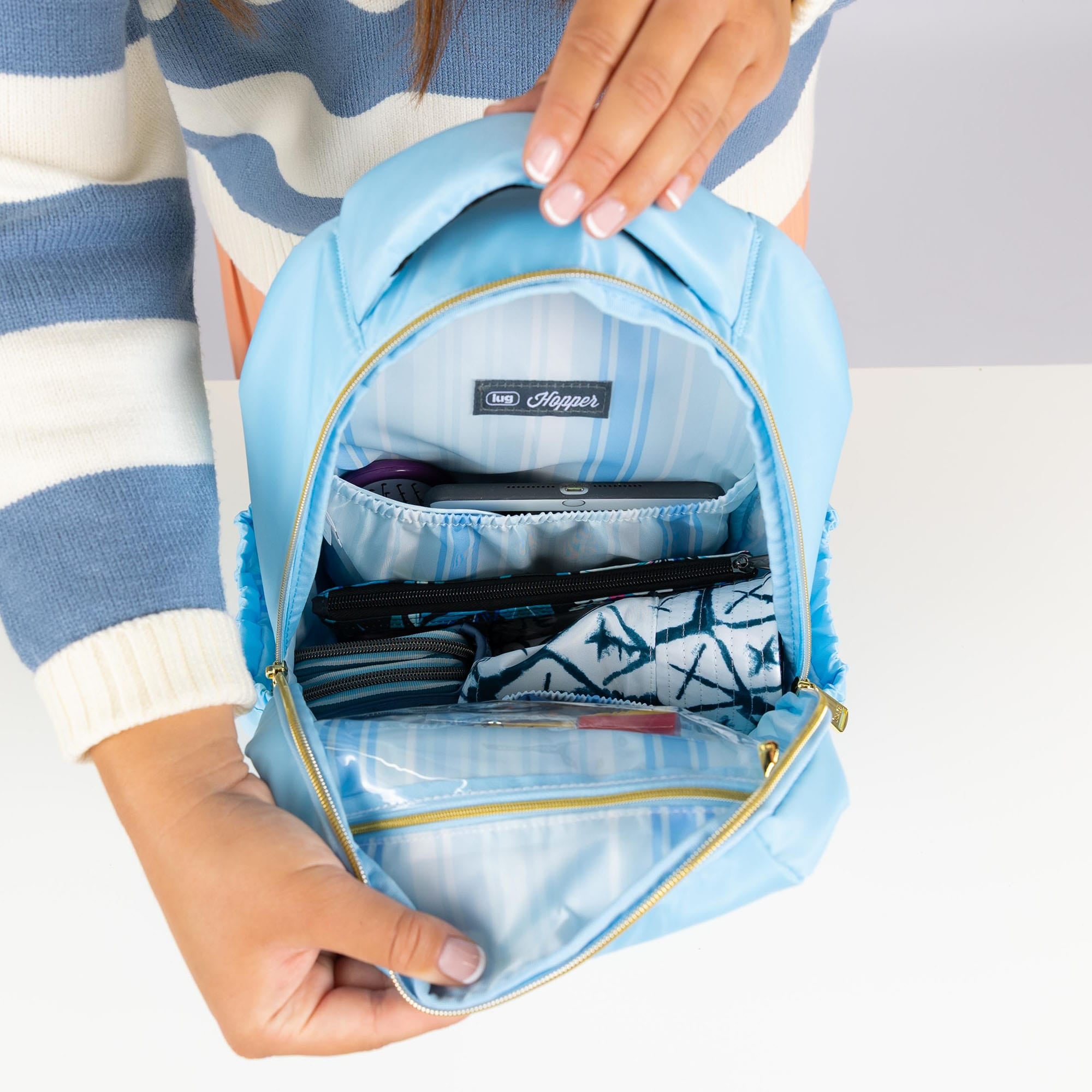 Cloudhopper Backpack - - 24746_Cloudhopper_BubbleBlue_Lifestyle_01