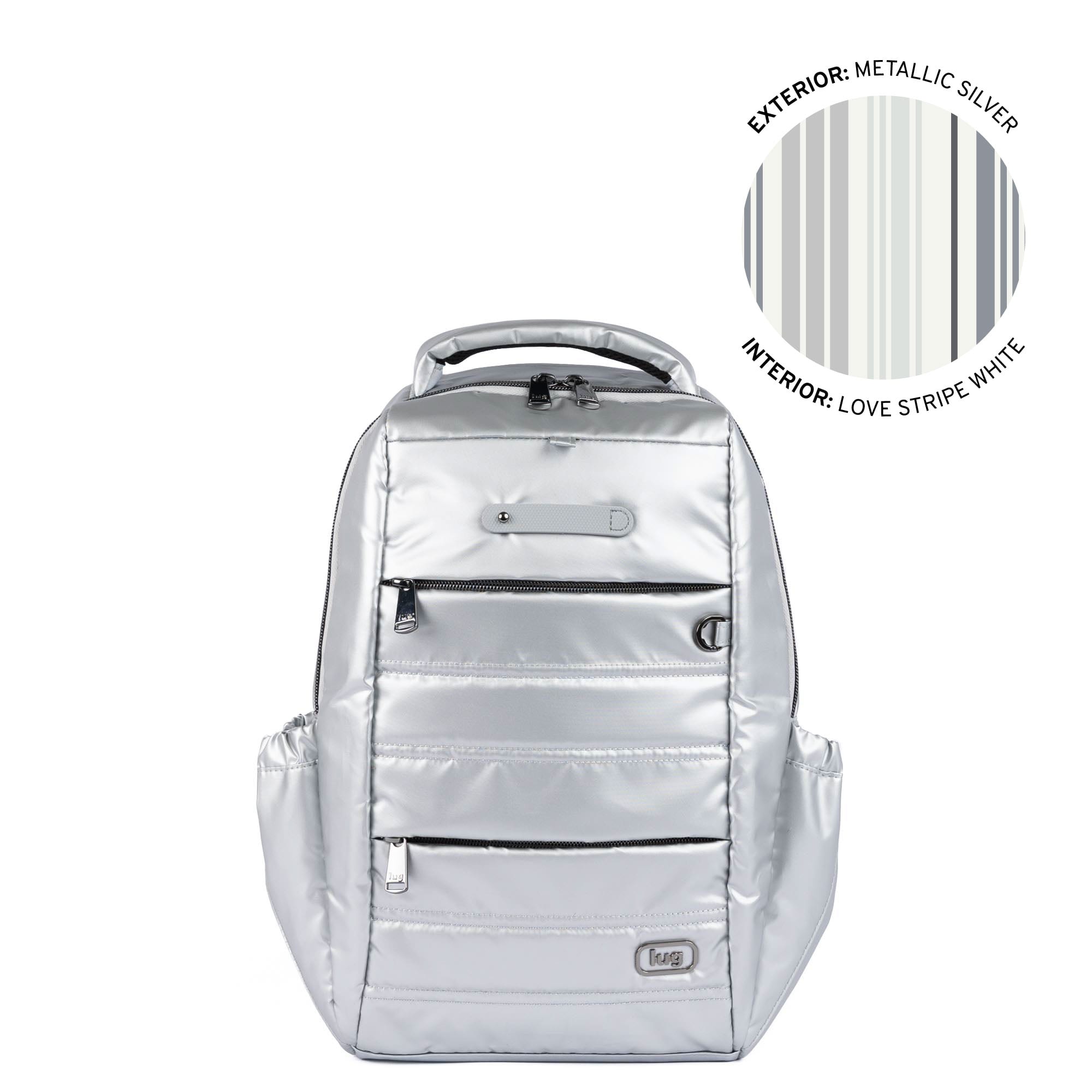 Cloudhopper Backpack - METALLIC SILVER - 24750_Cloudhopper_MetallicSilver_Angle_01