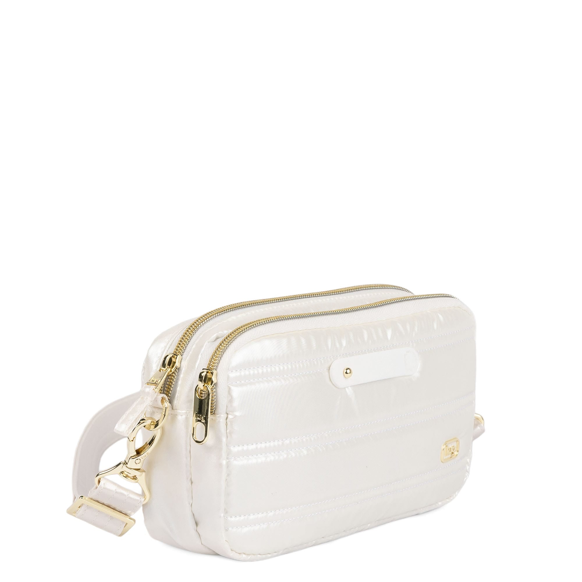 Coupe XL Plus Convertible Crossbody Bag with Charm Bar - METALLIC DIAMOND - 24756_CoupeXLPlus-w-CharmBar_MetallicDiamond_Angle_02