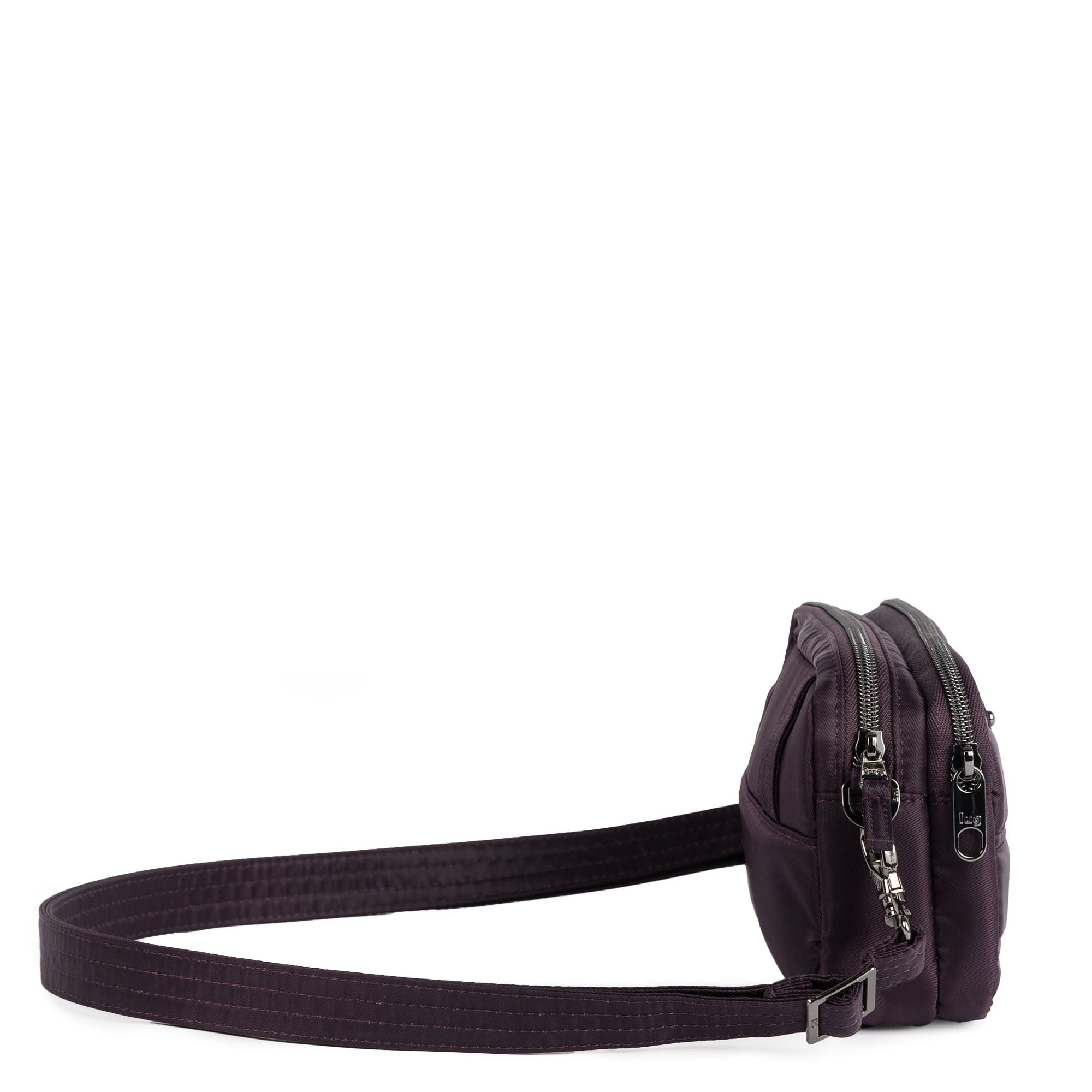 Coupe XL Plus Convertible Crossbody Bag with Charm Bar - PLUM - 24762_CoupeXLPlus-w-CharmBar_Plum_Angle_03