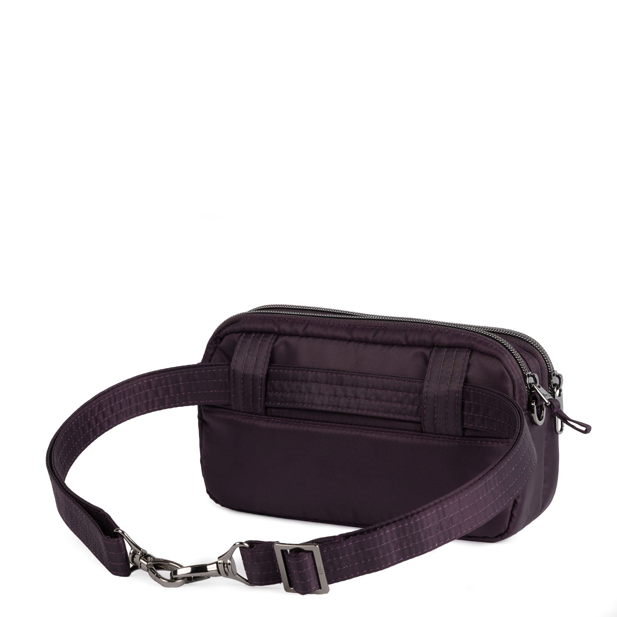 Coupe XL Plus Convertible Crossbody Bag with Charm Bar - PLUM - 24762_CoupeXLPlus-w-CharmBar_Plum_Angle_05
