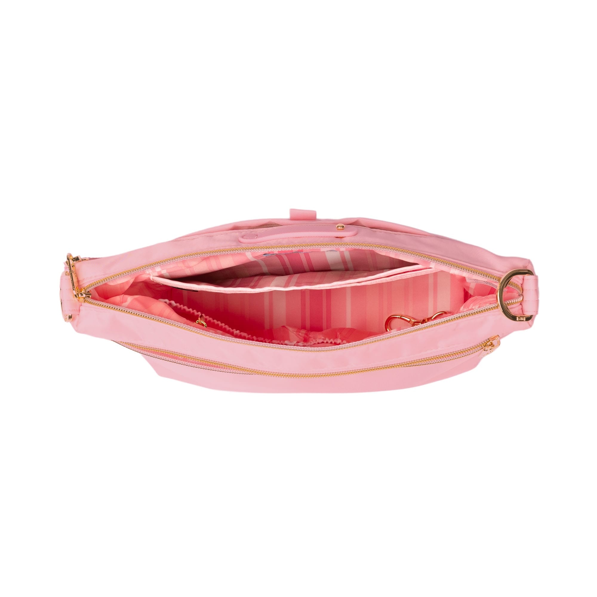 Flare 2 Crossbody Bag with Puller - BUBBLE PINK - 24772_Flare2wPuller_BubblePink_Angle_05