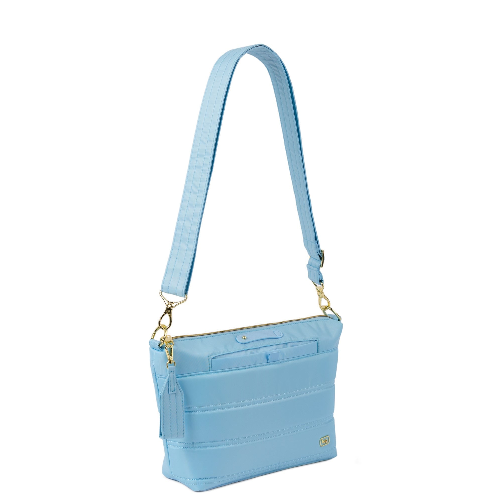 Flare 2 Crossbody Bag with Puller - BUBBLE BLUE - 24773_Flare2wPuller_BubbleBlue_Angle_02