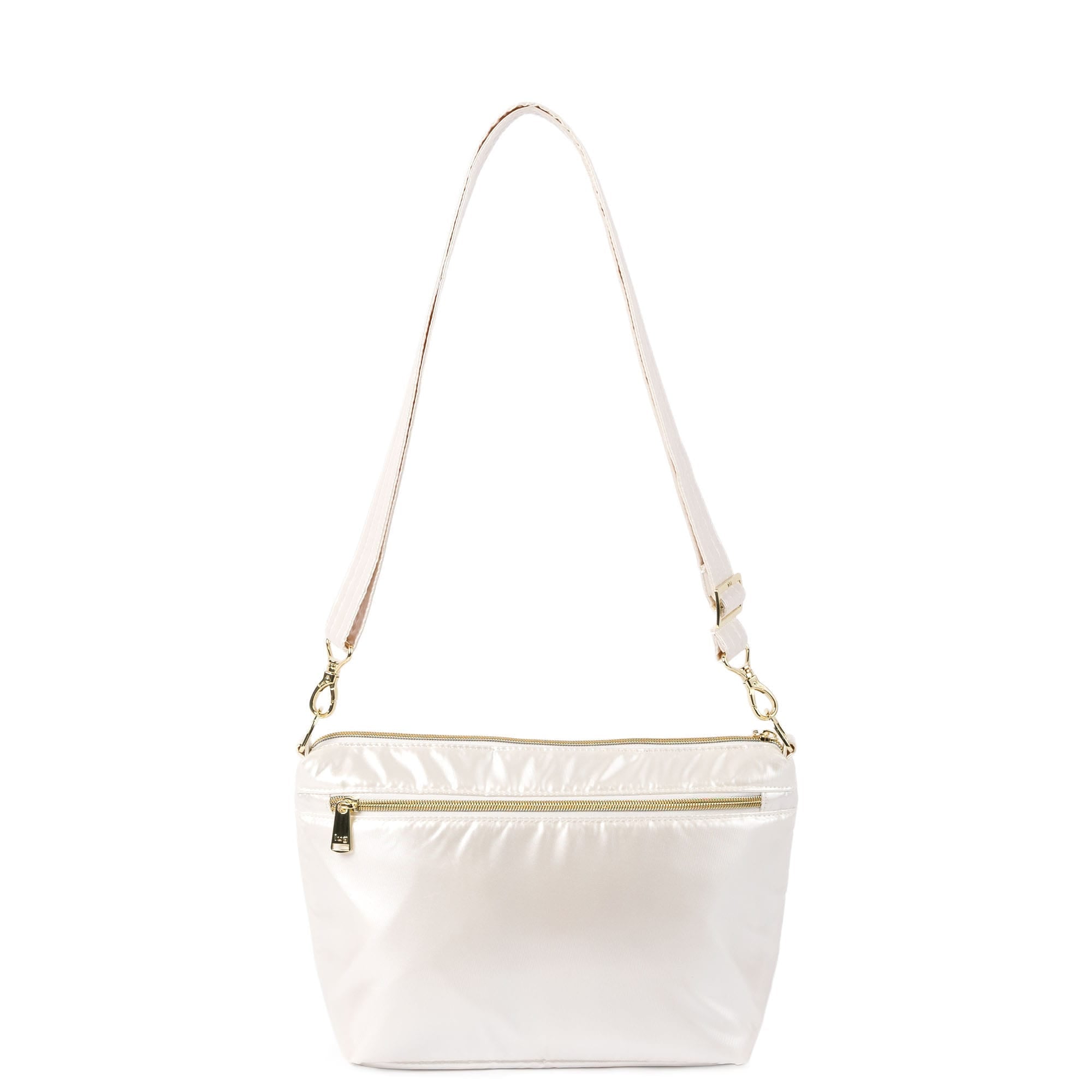 Flare 2 Crossbody Bag with Puller - METALLIC DIAMOND - 24774_Flare2wPuller_MetallicDiamond_Angle_04