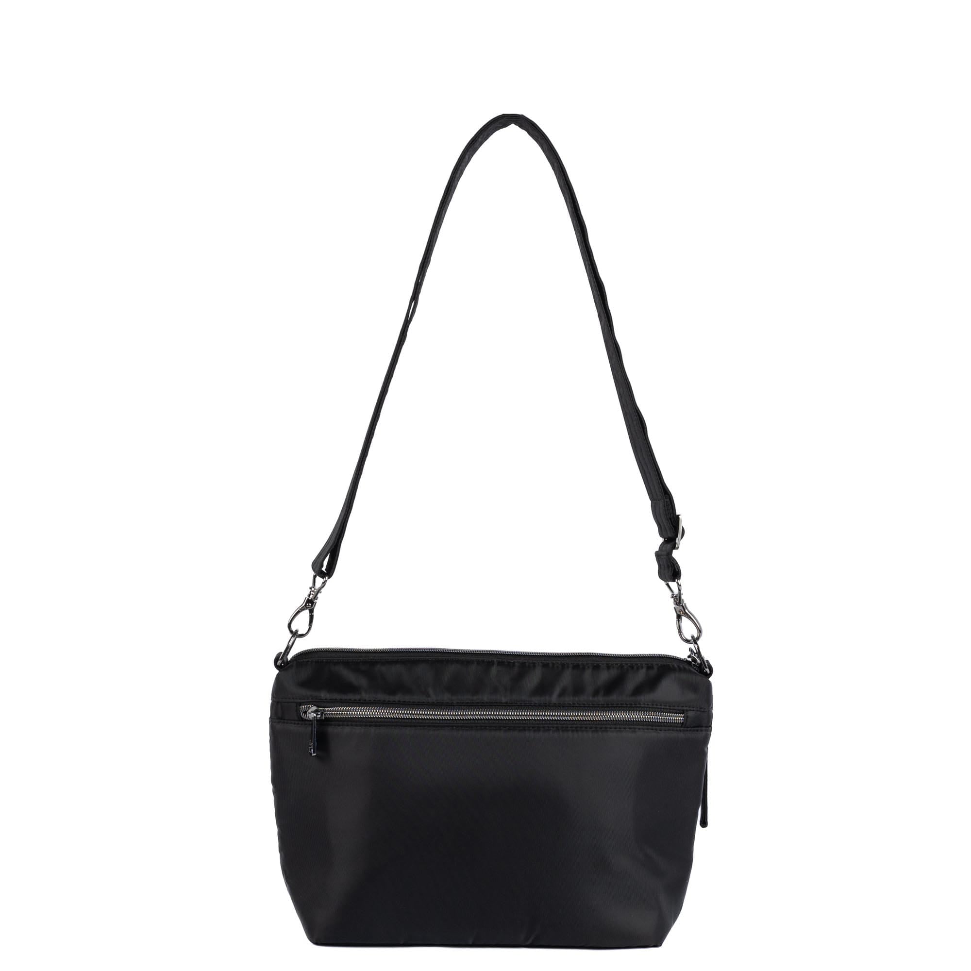 Flare 2 Crossbody Bag with Puller - BLACK - 24776_Flare2_Black_Angle_04
