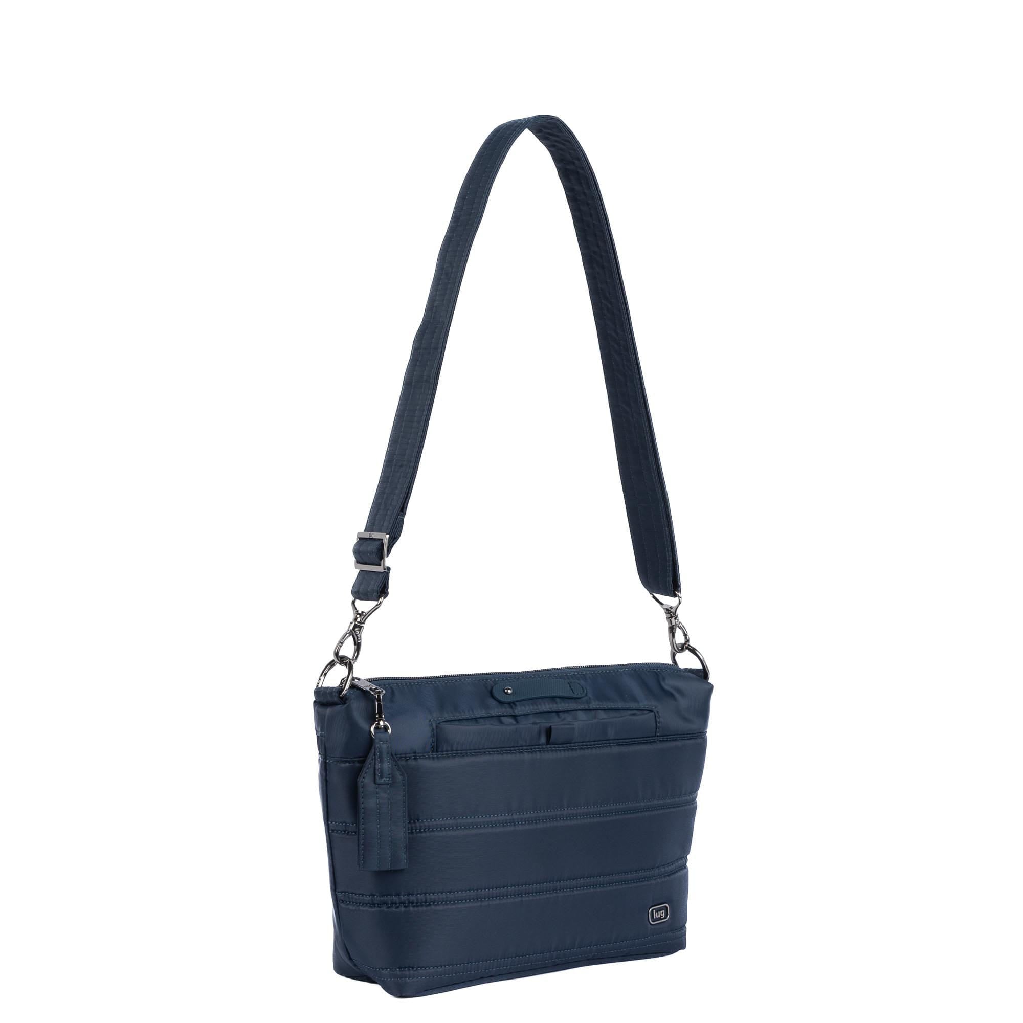 Flare 2 Crossbody Bag with Puller - INDIGO - 24778_Flare2_Indigo_Angle_02