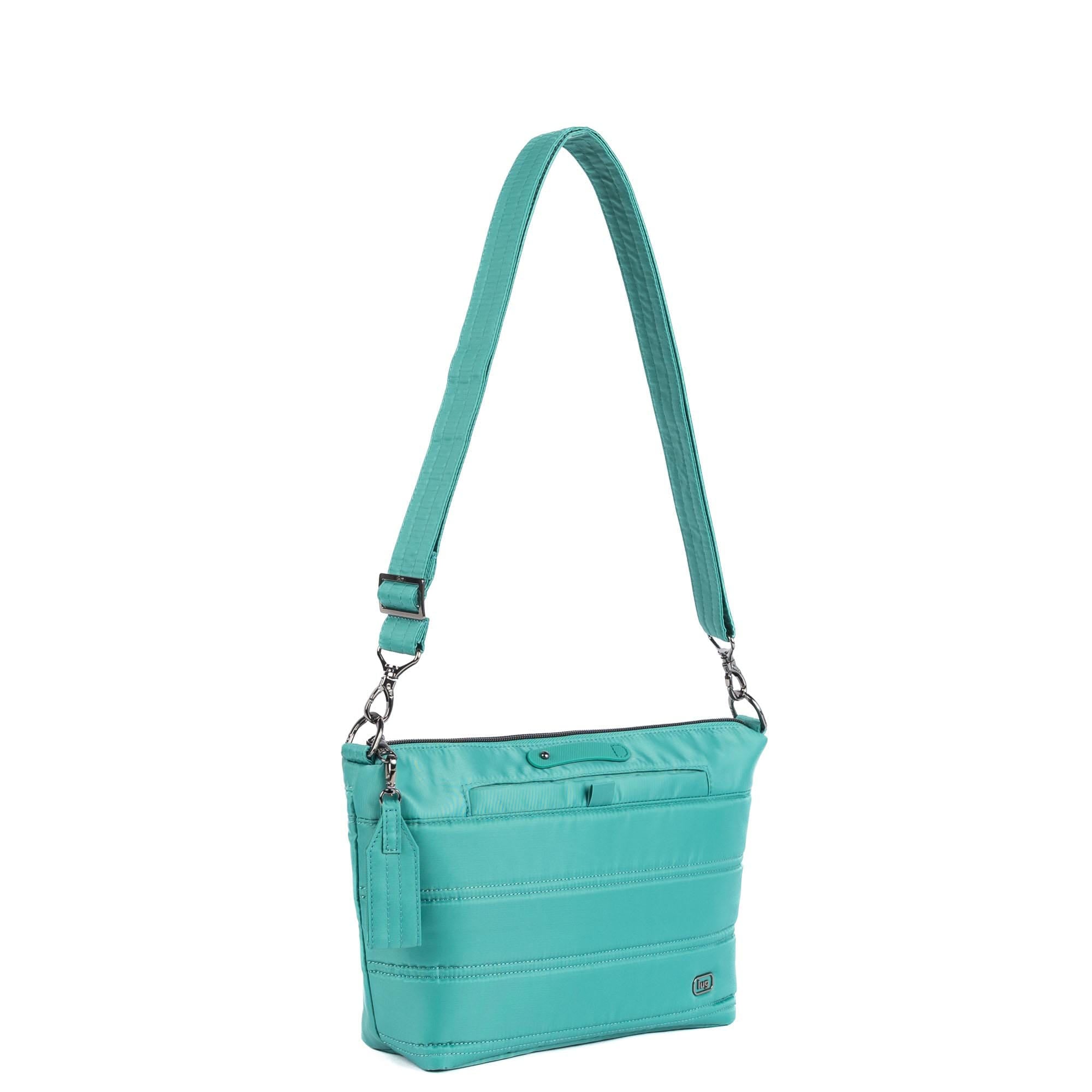 Flare 2 Crossbody Bag with Puller - SURF TEAL - 24779_Flare2_SurfTeal_Angle_02