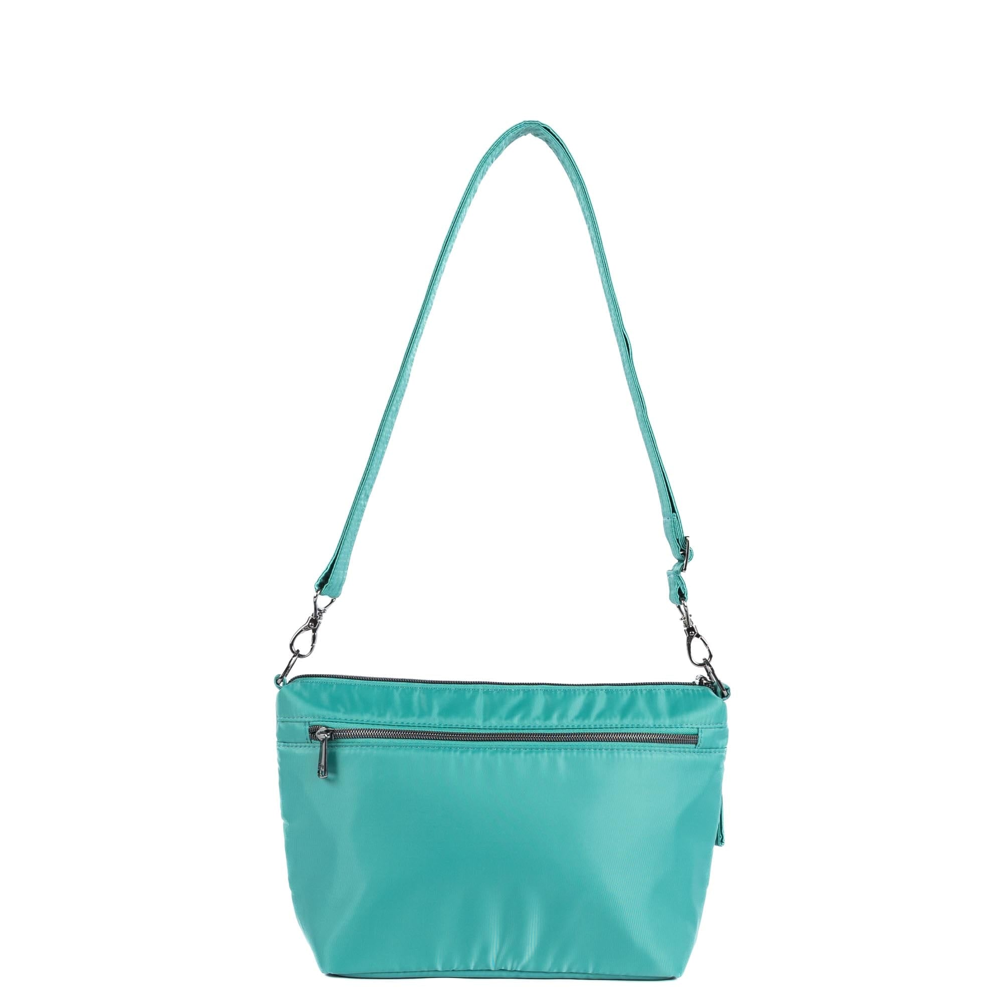 Flare 2 Crossbody Bag with Puller - SURF TEAL - 24779_Flare2_SurfTeal_Angle_04