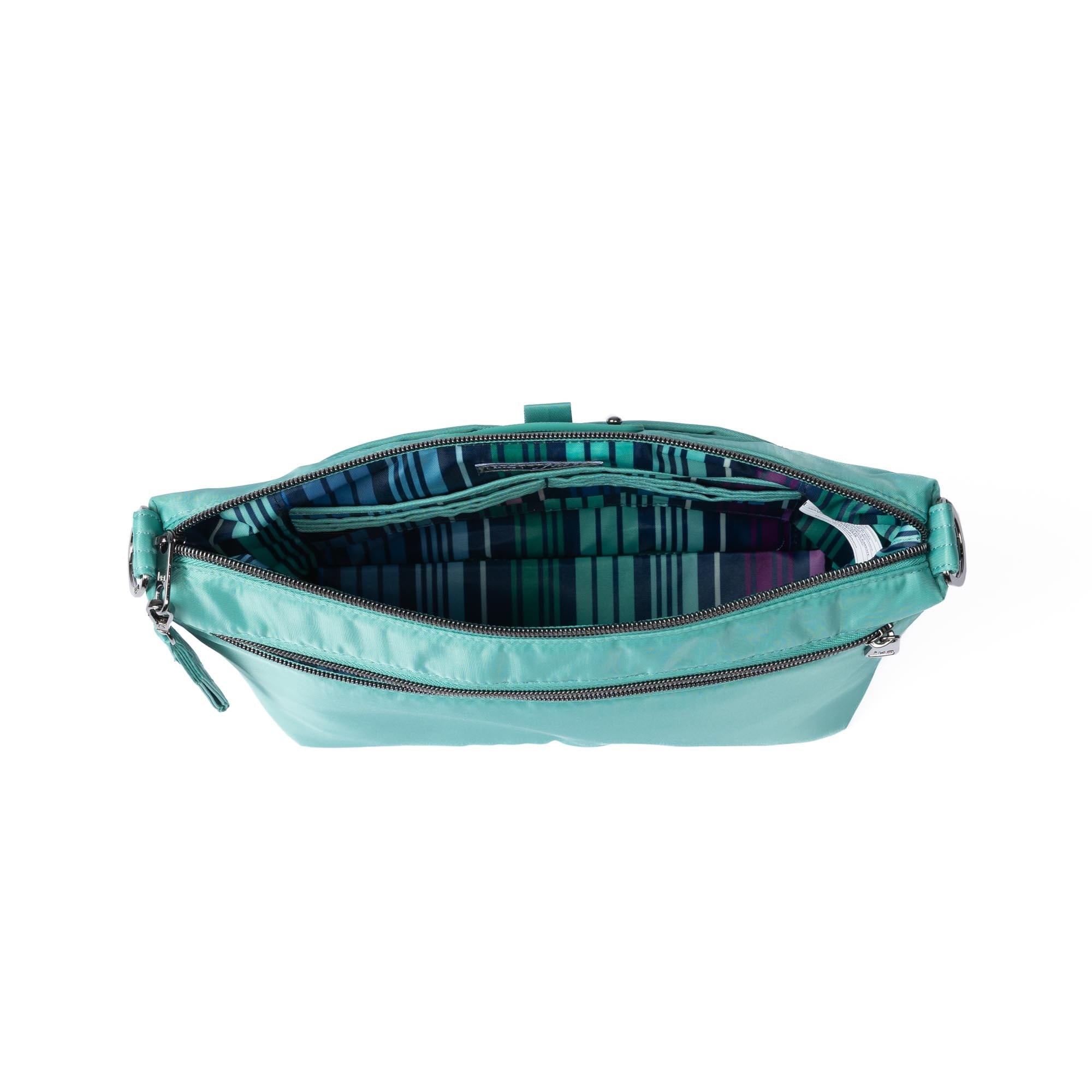 Flare 2 Crossbody Bag with Puller - SURF TEAL - 24779_Flare2_SurfTeal_Angle_05