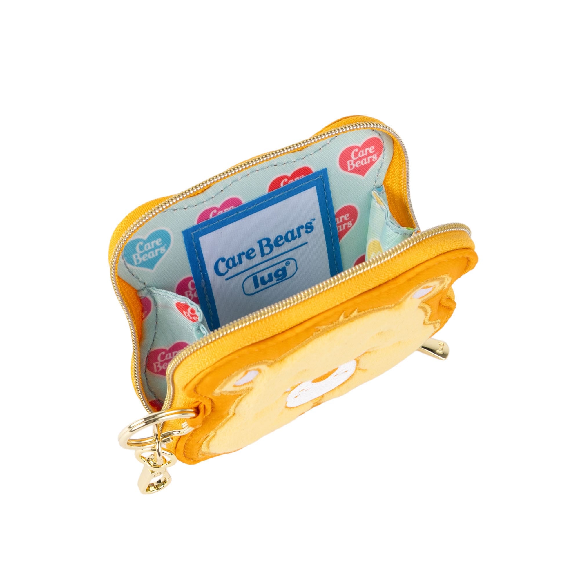 Care Bears x Lug Coin Pouch - FUNSHINE BEAR - 24781_LugxCareBears_CoinPouch_FunshineBear_Angle_03