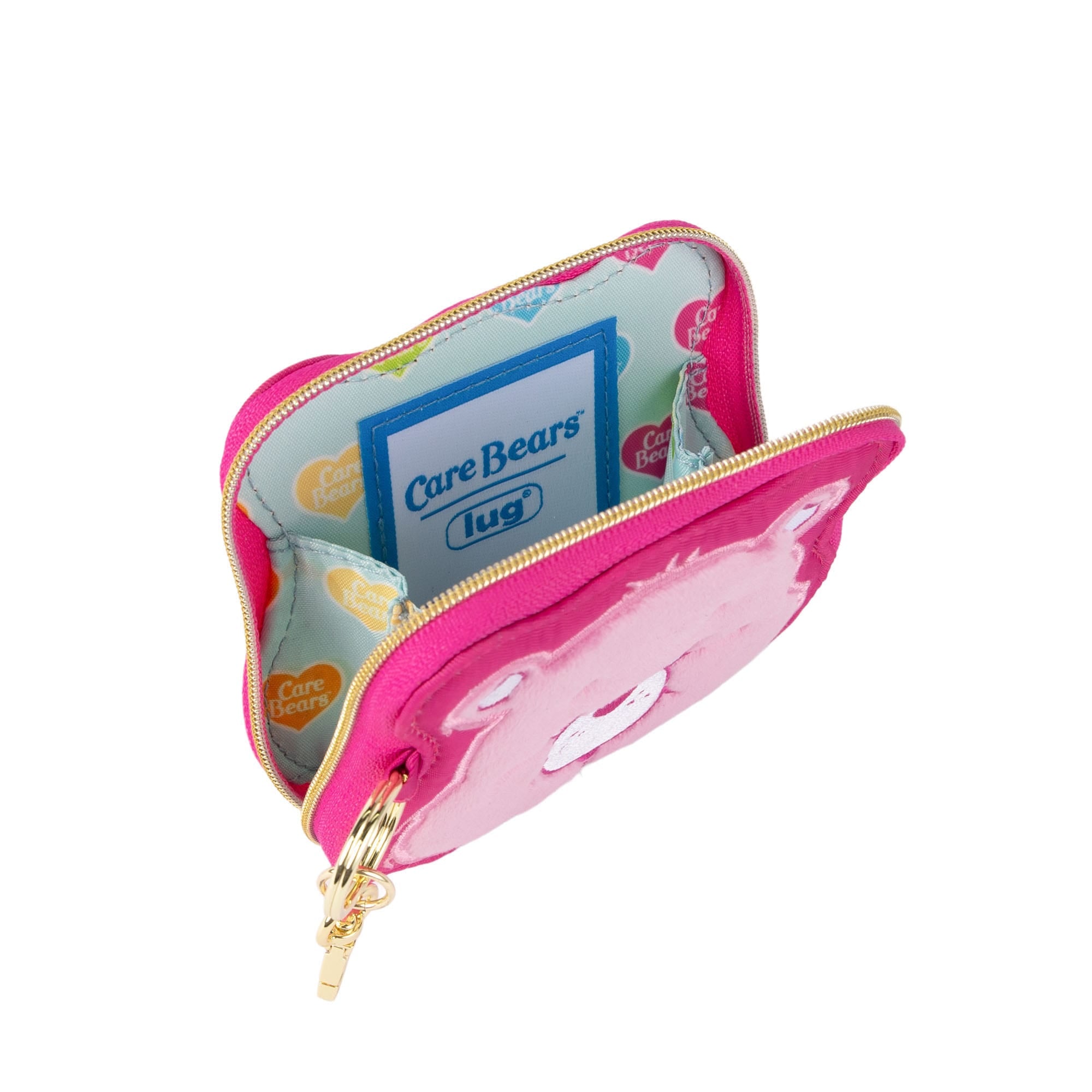 Care Bears x Lug Coin Pouch - CHEER BEAR - 24782_LugxCareBears_CoinPouch_CheerBear_Angle_03
