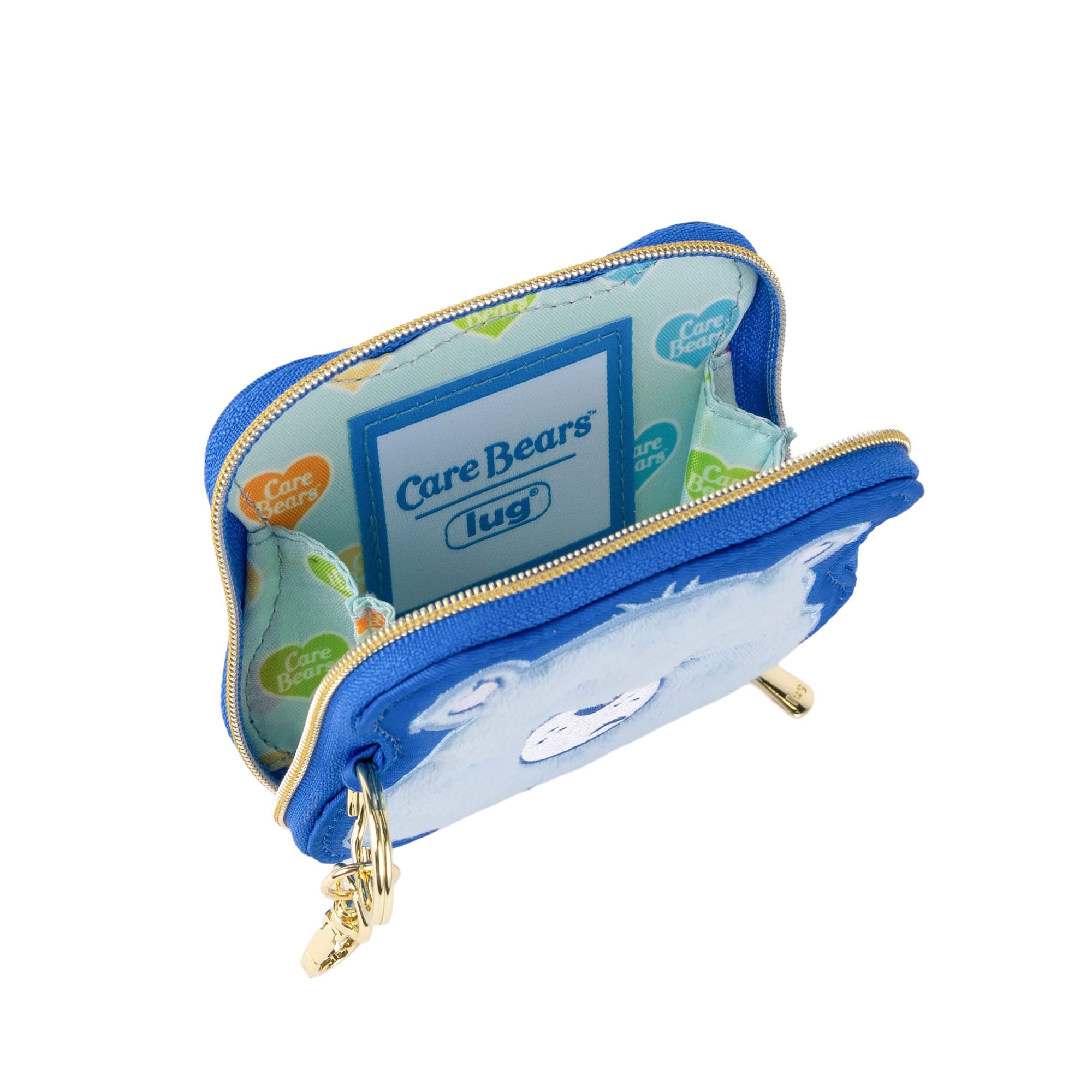 Care Bears x Lug Coin Pouch - GRUMPY BEAR - 24783_LugxCareBears_CoinPouch_GrumpyBear_Angle_03