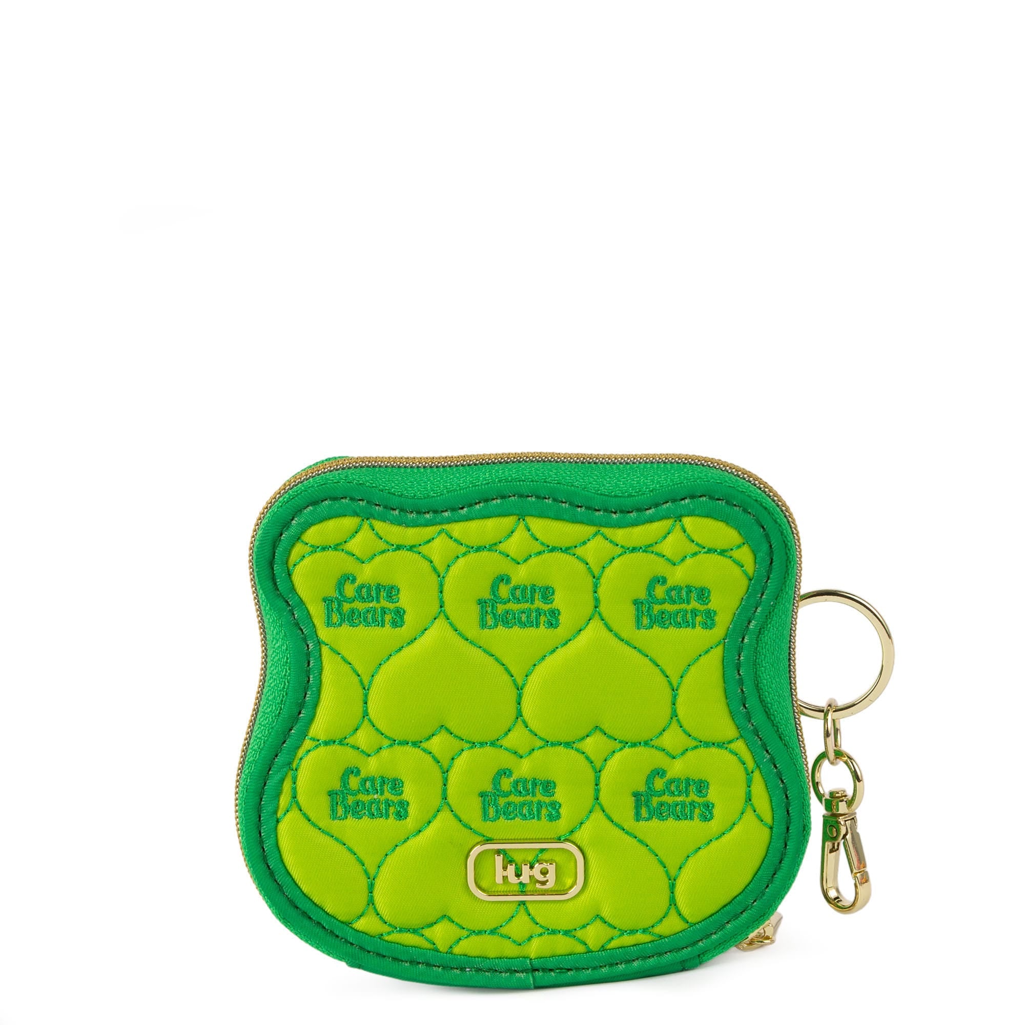Care Bears x Lug Coin Pouch - GOOD LUCK BEAR - 24784_LugxCareBears_CoinPouch_GoodluckBear_Angle_02