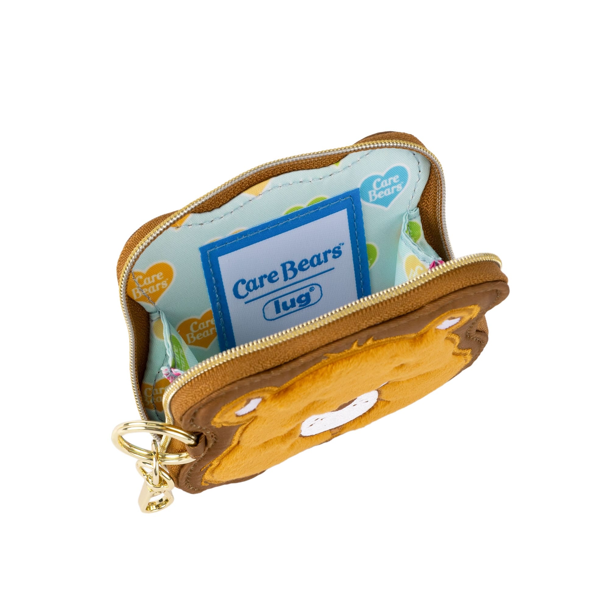 Care Bears x Lug Coin Pouch - TENDERHEART BEAR - 24786_LugxCareBears_CoinPouch_TenderheartBear_Angle_03