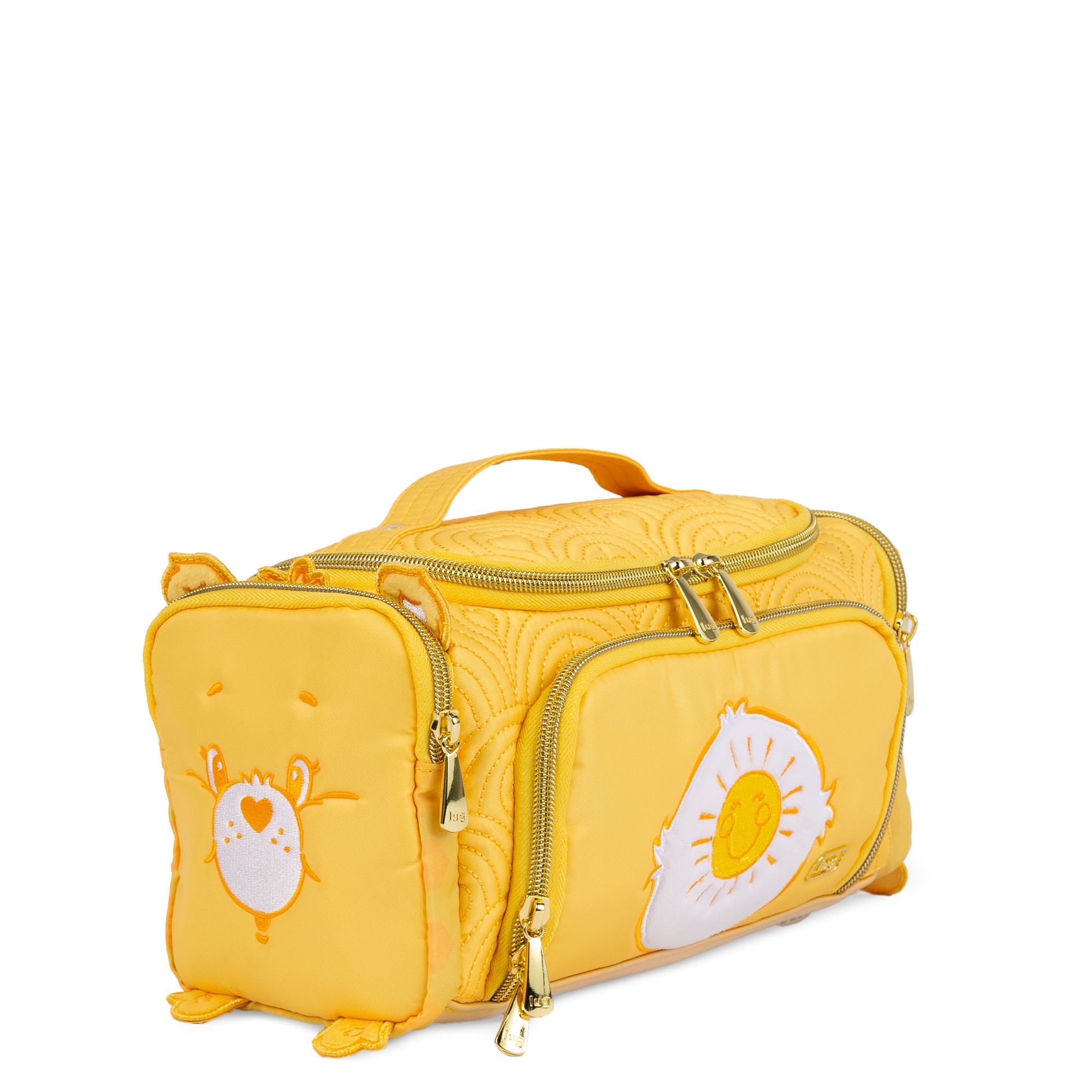 Care Bears x Lug Trolley Medium - FUNSHINE BEAR - 24788_LugxCareBears_TrolleyMedium_FunshineBear_Angle_02