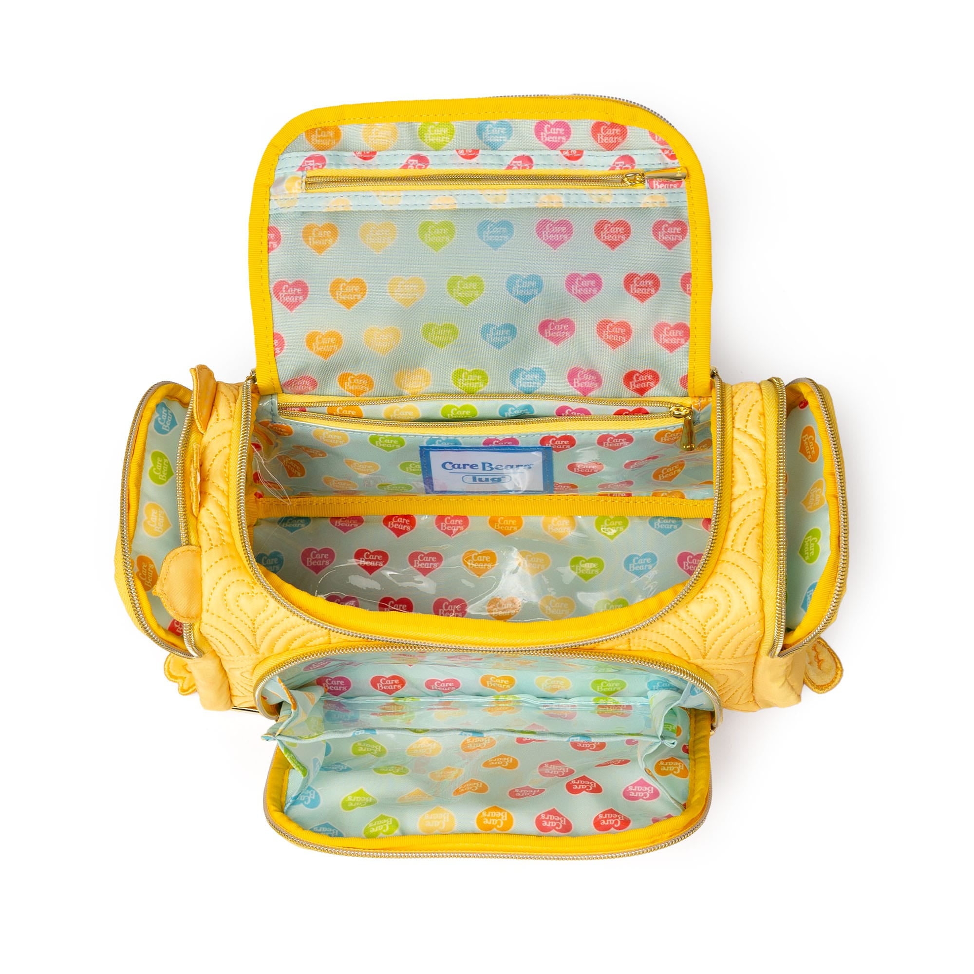 Care Bears x Lug Trolley Medium - FUNSHINE BEAR - 24788_LugxCareBears_TrolleyMedium_FunshineBear_Angle_06