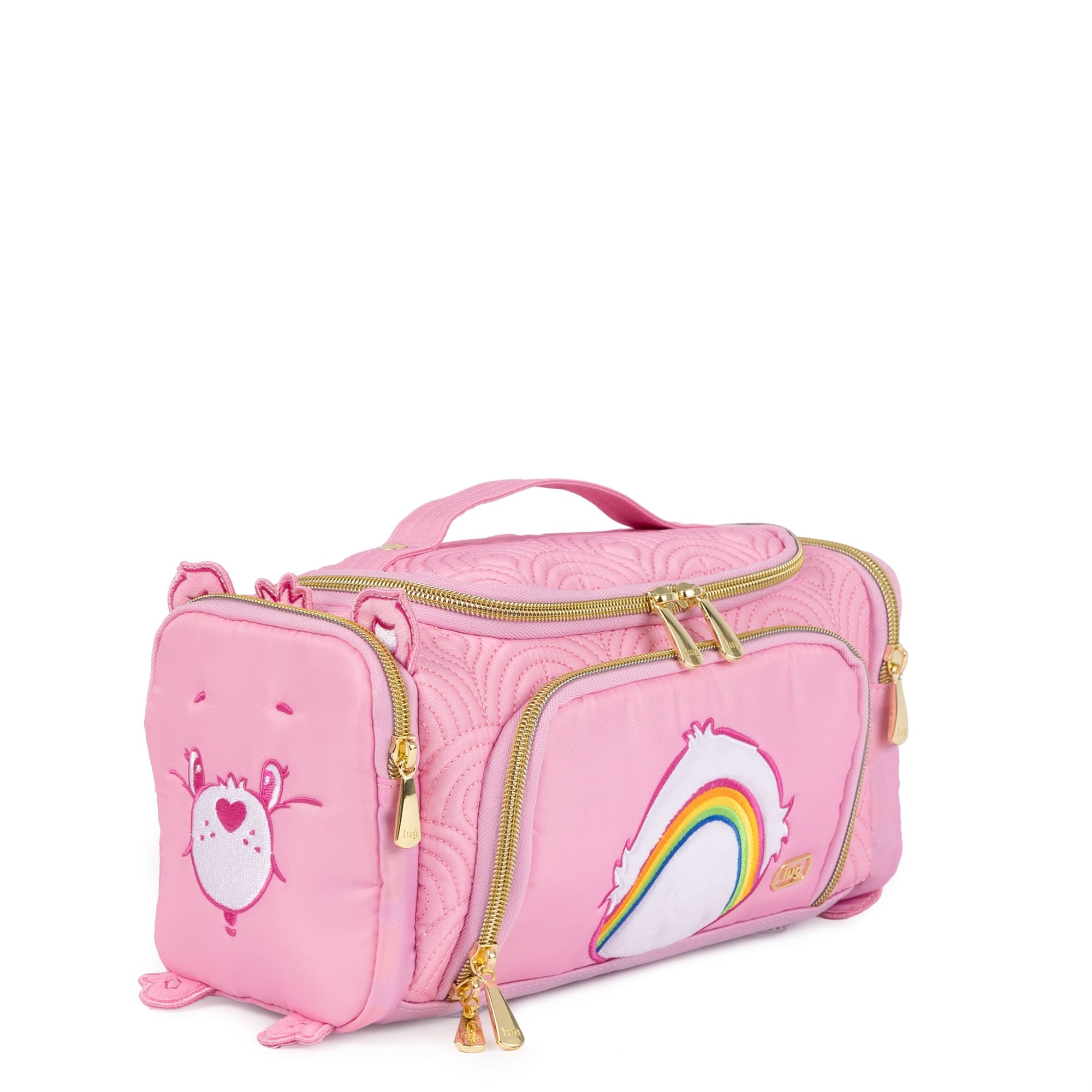 Care Bears x Lug Trolley Medium - CHEER BEAR - 24789_LugxCareBears_TrolleyMedium_CheerBear_Angle_02