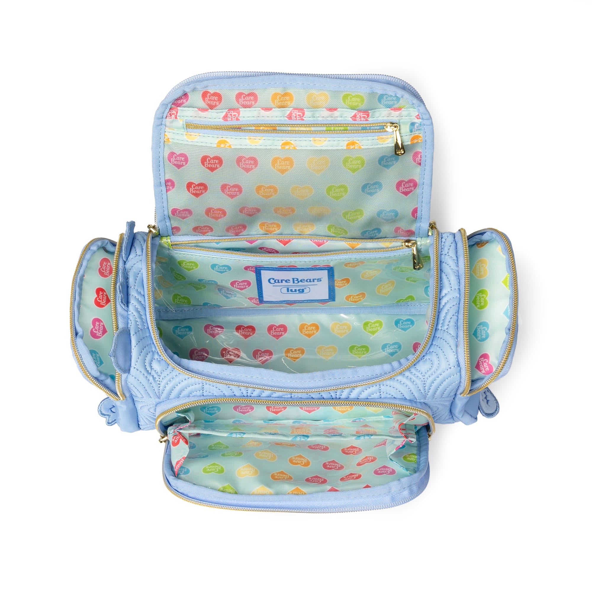 Care Bears x Lug Trolley Medium - GRUMPY BEAR - 24790_LugxCareBears_TrolleyMedium_GrumpyBear_Angle_06