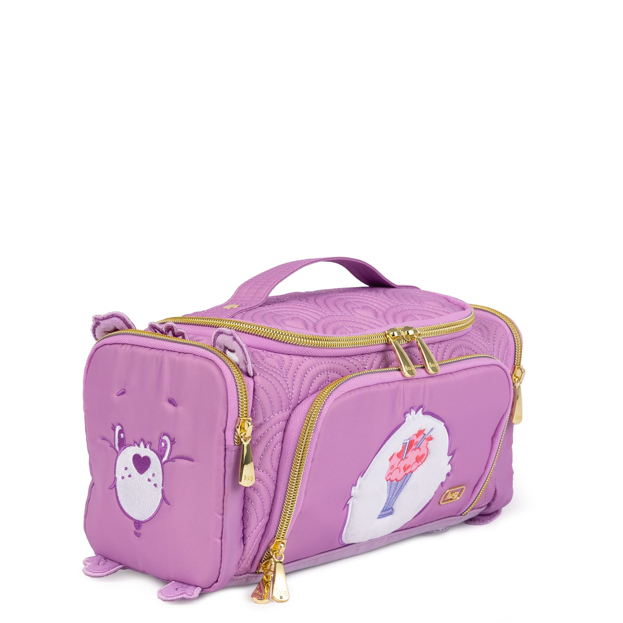 Care Bears x Lug Trolley Medium - SHARE BEAR - 24792_LugxCareBears_TrolleyMedium_ShareBear_Angle_02