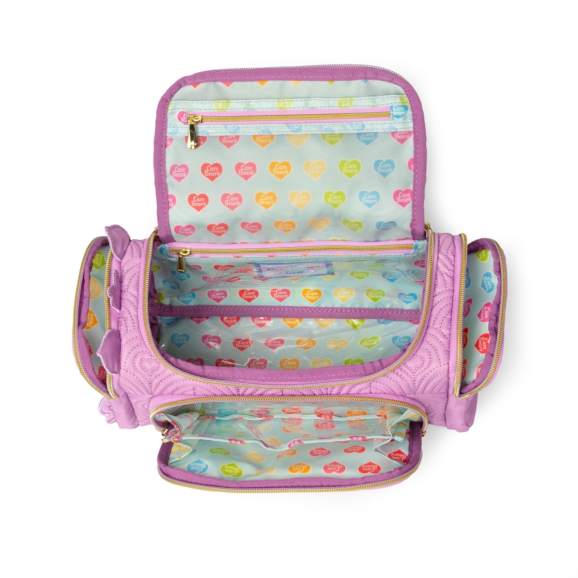 Care Bears x Lug Trolley Medium - SHARE BEAR - 24792_LugxCareBears_TrolleyMedium_ShareBear_Angle_06