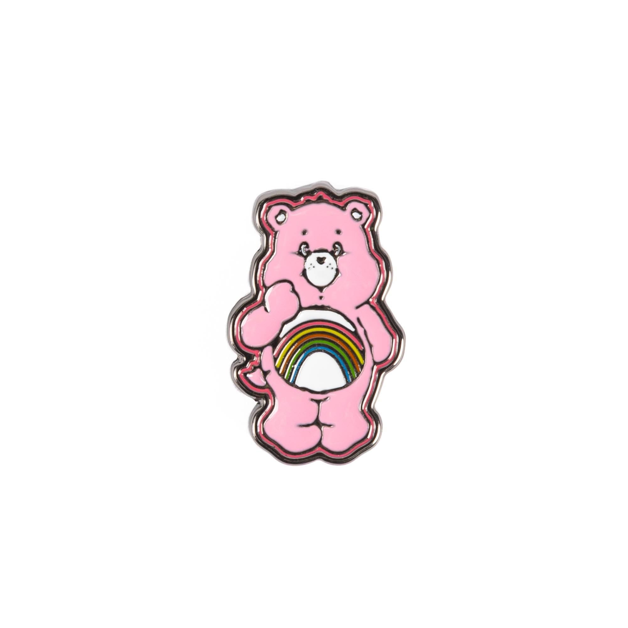 Care Bears x Lug Novelty Charm - CHEER BEAR - 24804_CareBearsxLugNoveltyCharm_CheerBearAngle_01