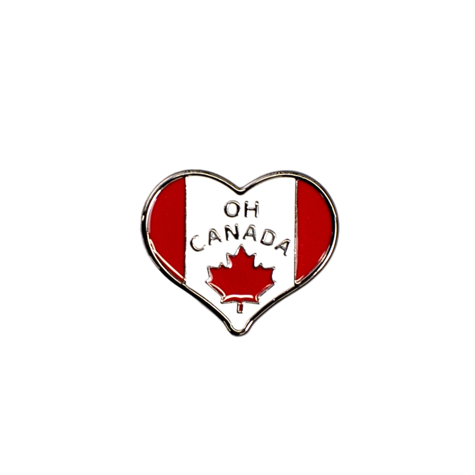 Lug Novelty Bag Charm - OH CANADA! HEART - 24848_oh-canada-heart_charm