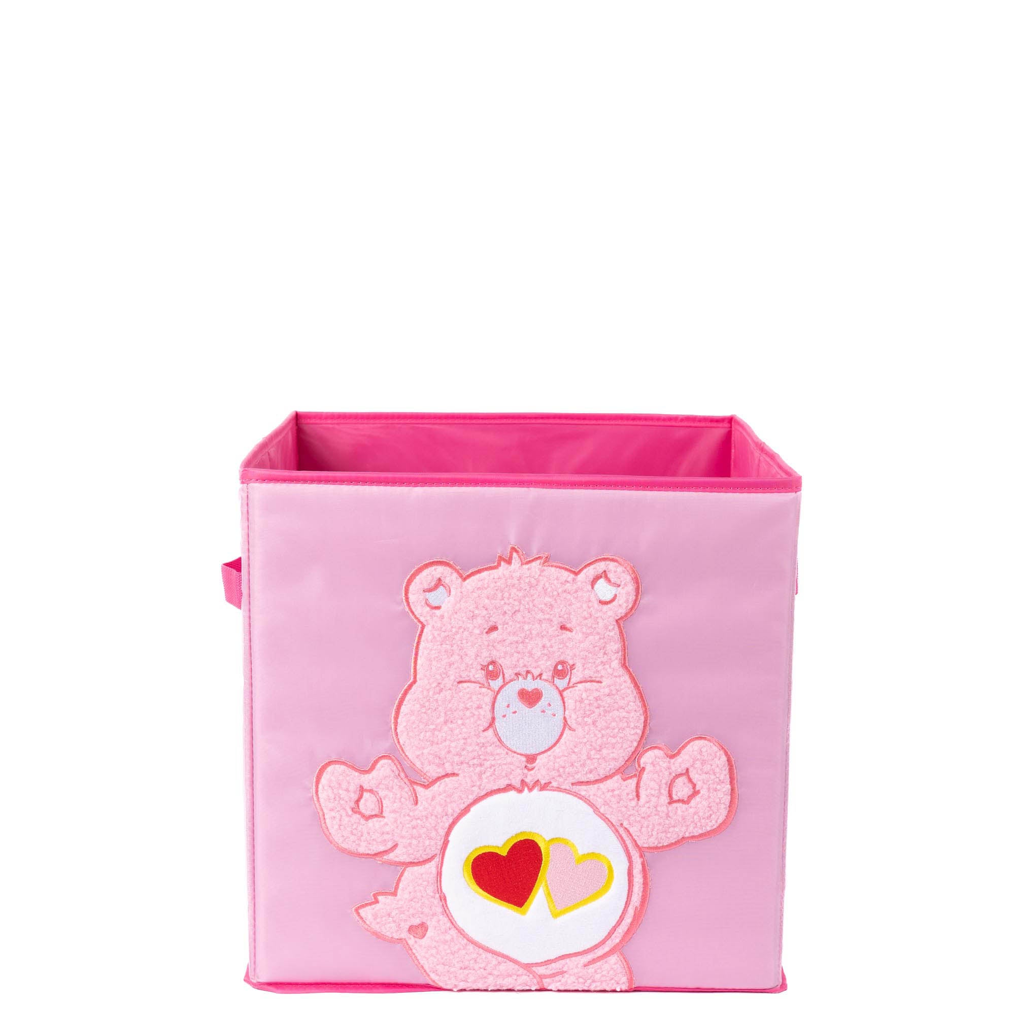 Care Bears x Lug Stardust Collapsible Storage Cube - LOVE-A-LOT BEAR - 24856_LugxCareBears_StardustCube_LovealotBear_Angle_01