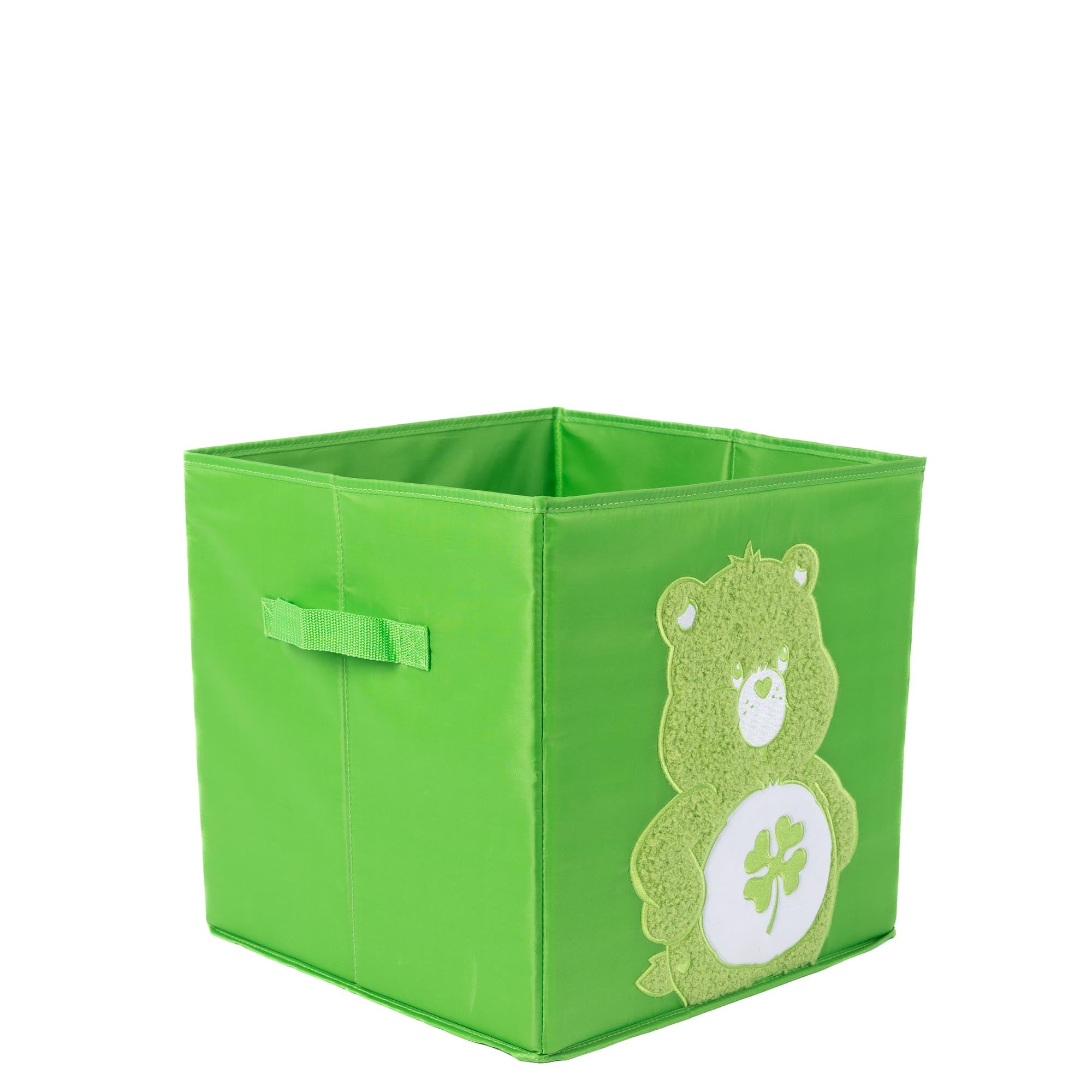 Care Bears x Lug Stardust Collapsible Storage Cube - GOOD LUCK BEAR - 24858_LugxCareBears_StardustCube_GoodLuckBear_Angle_02
