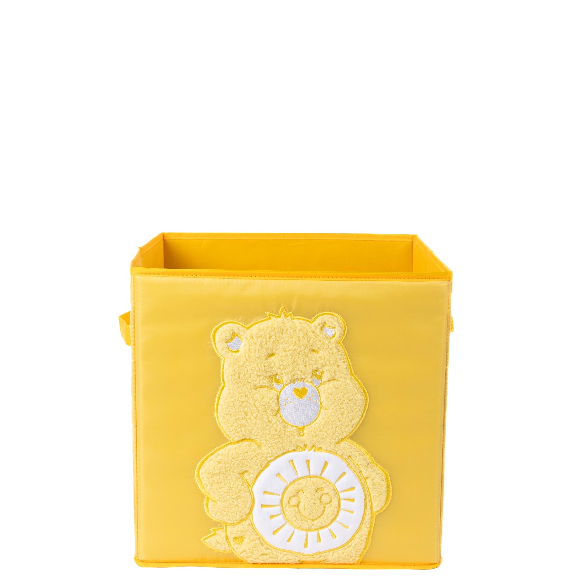 Care Bears x Lug Stardust Collapsible Storage Cube - FUNSHINE BEAR - 24859_LugxCareBears_StardustCube_FunshineBear_Angle_01