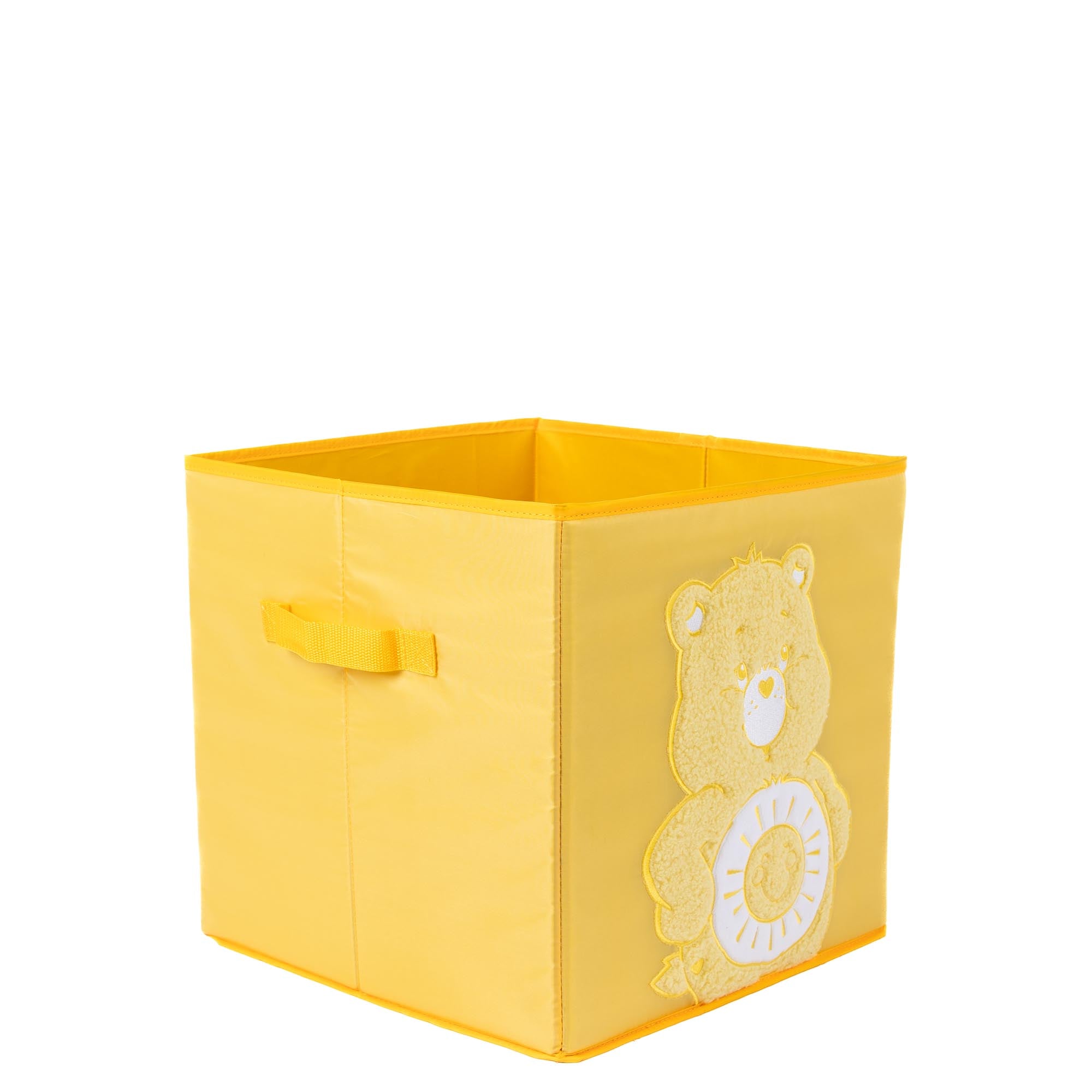 Care Bears x Lug Stardust Collapsible Storage Cube - FUNSHINE BEAR - 24859_LugxCareBears_StardustCube_FunshineBear_Angle_02
