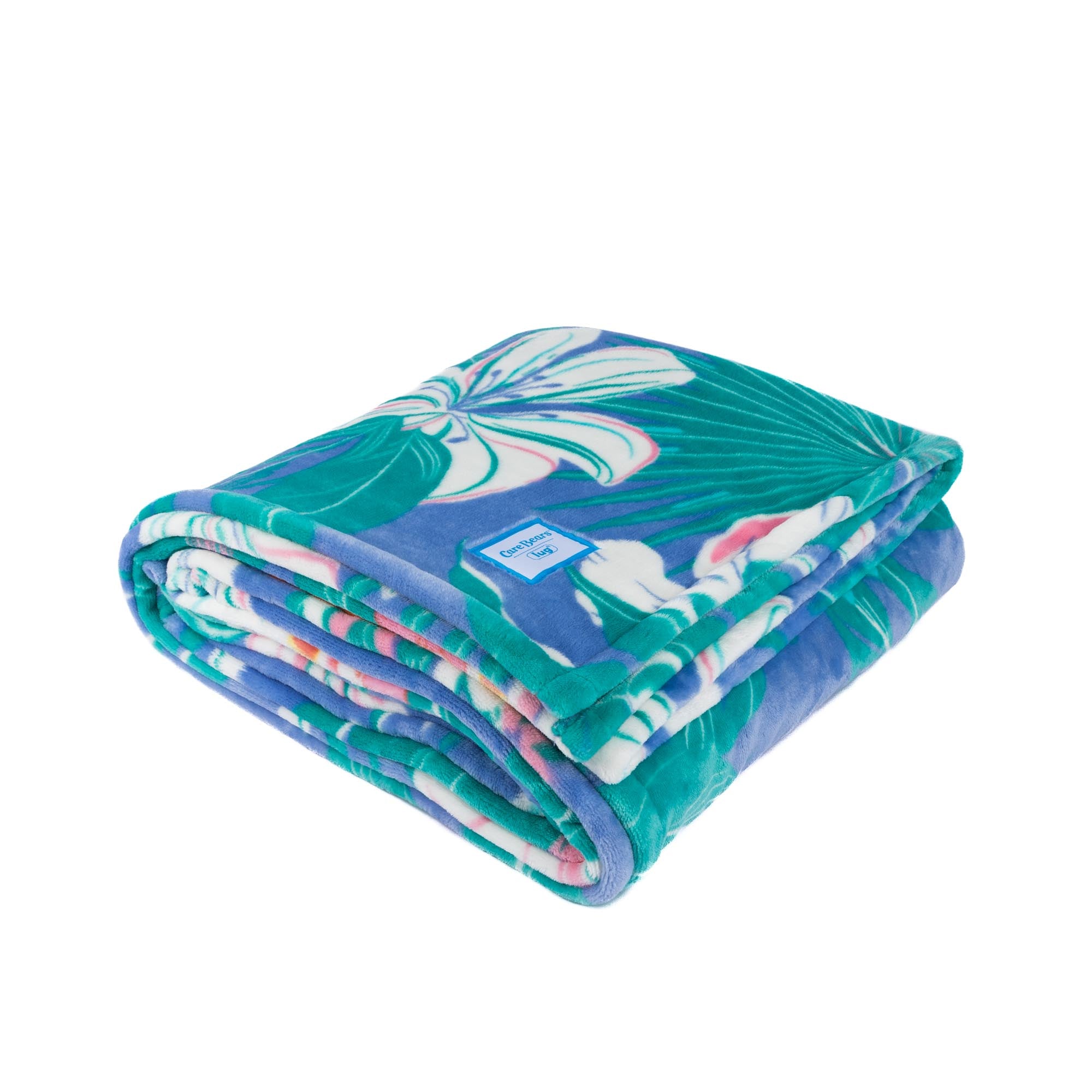 Care Bears x Lug Cuddle Throw - CARE BEARS FLORAL - 24861_CareBearsxLug_CuddleThrow_02
