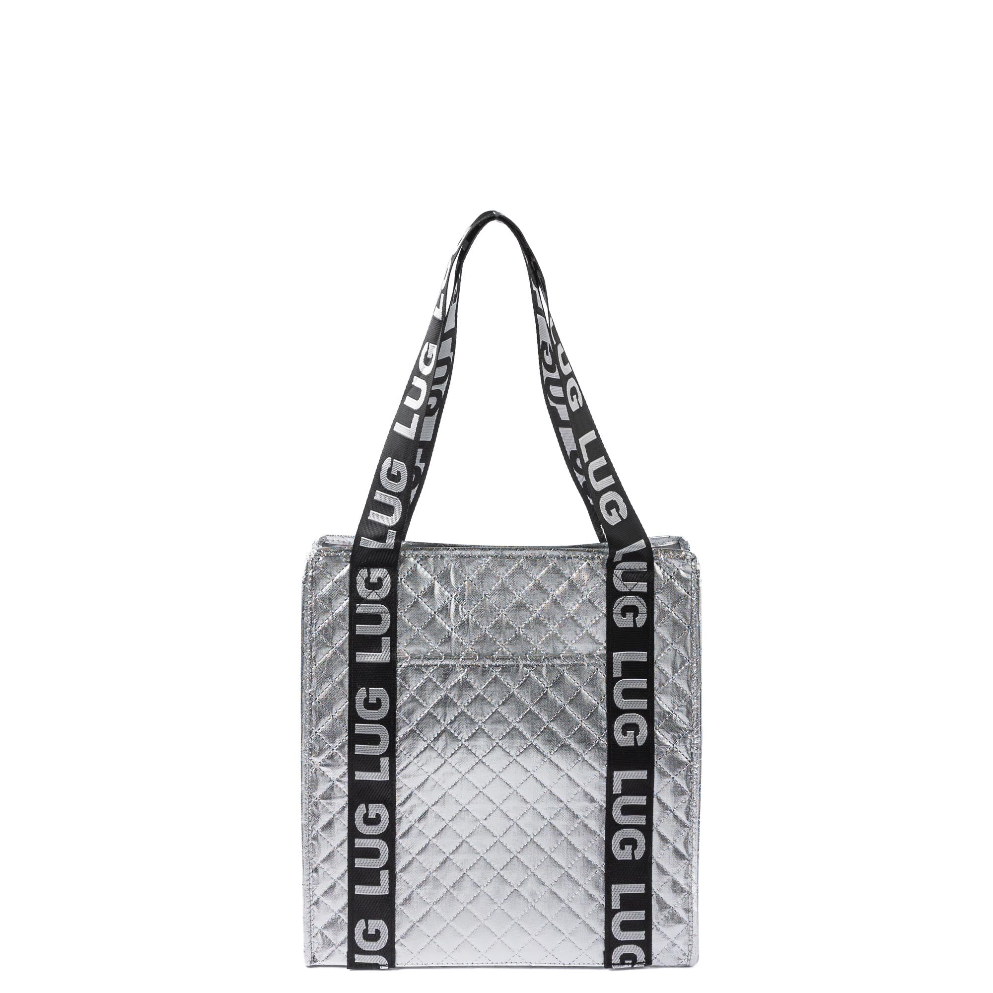 Transit Reusable Tote Bag - METALLIC SILVER - 24863_TransitTote_MetallicSilver_Angle_01_4dbf50b5-4986-40a8-ba7d-83bf5c7fe951